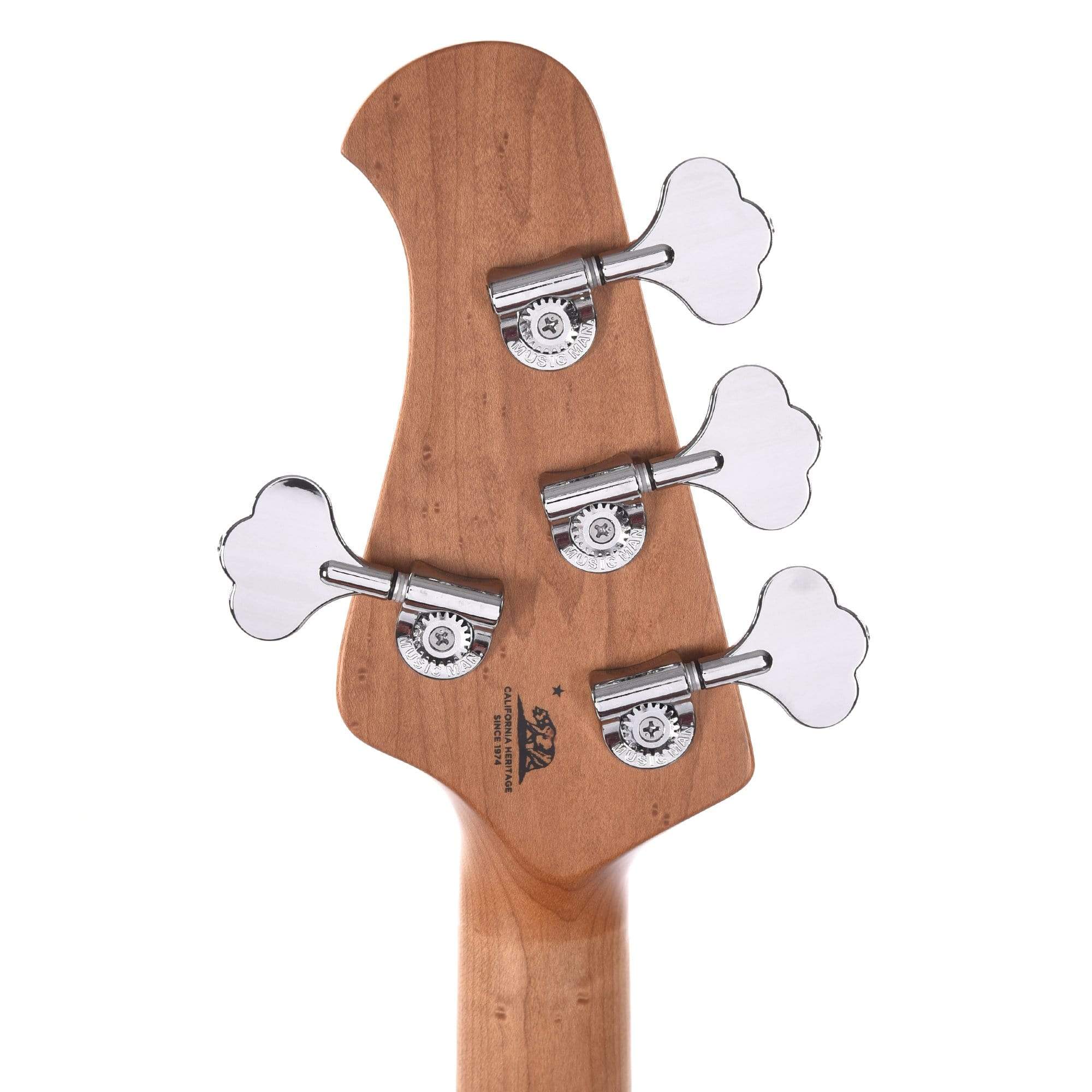 Music Man StingRay 4 Special H Charging Green w/White Pickguard Bass Guitars / 4-String