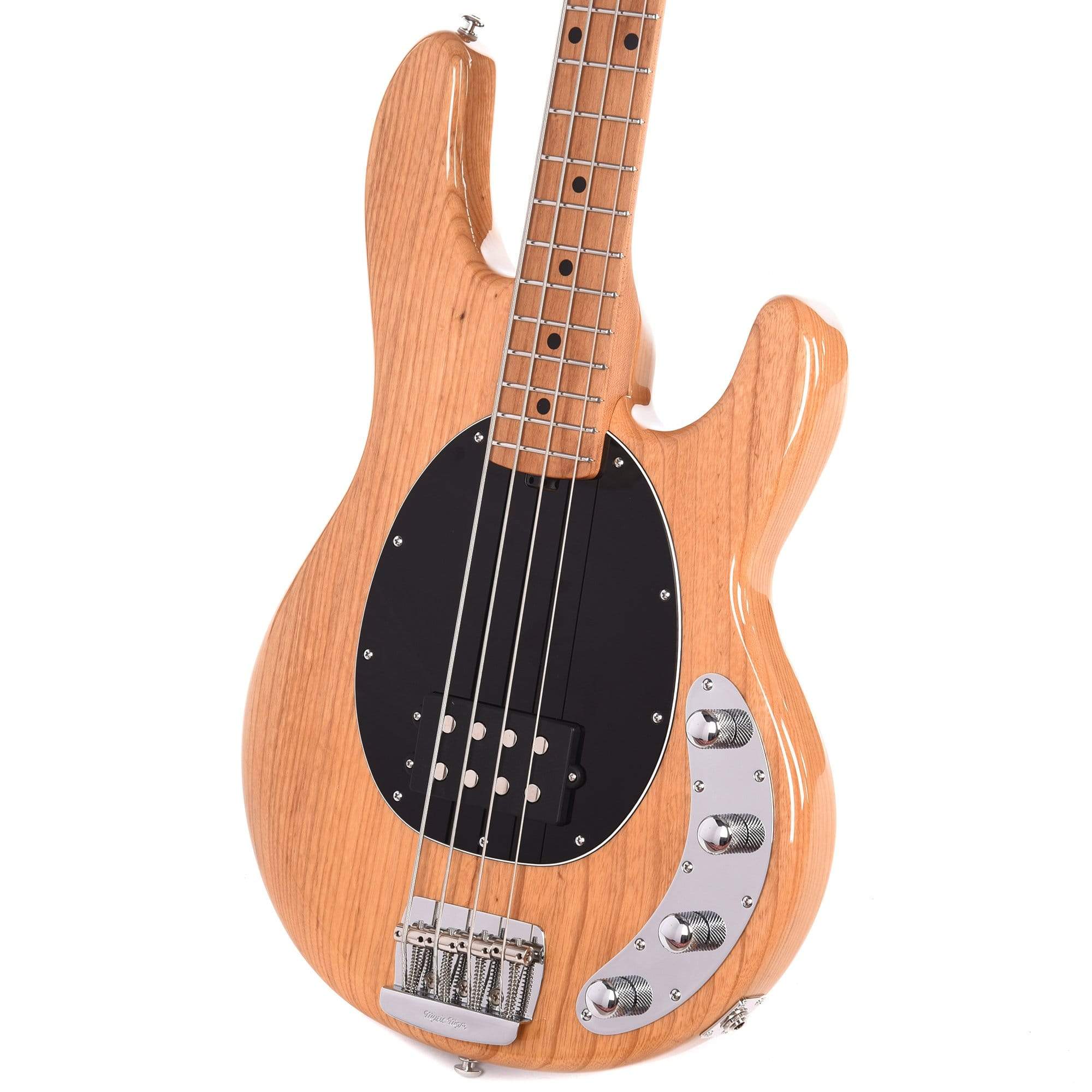 Music Man StingRay 4 Special H Classic Natural w/Black Pickguard Bass Guitars / 4-String