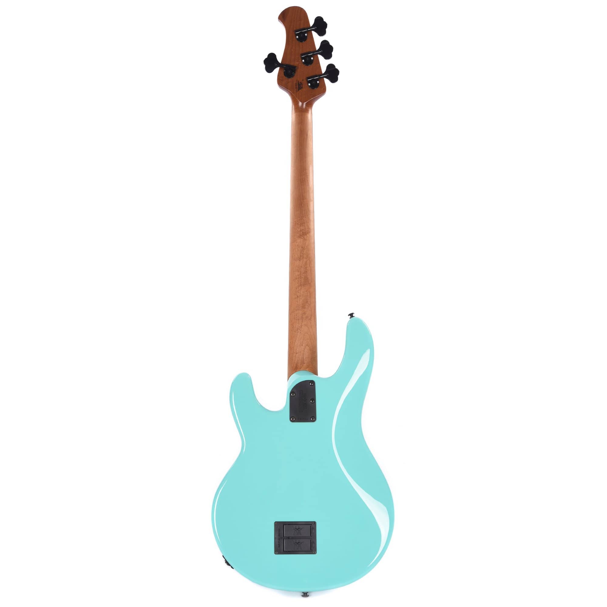 Music Man StingRay 4 Special H Cruz Teal Ebony Fingerboard w/White Pickguard Bass Guitars / 4-String