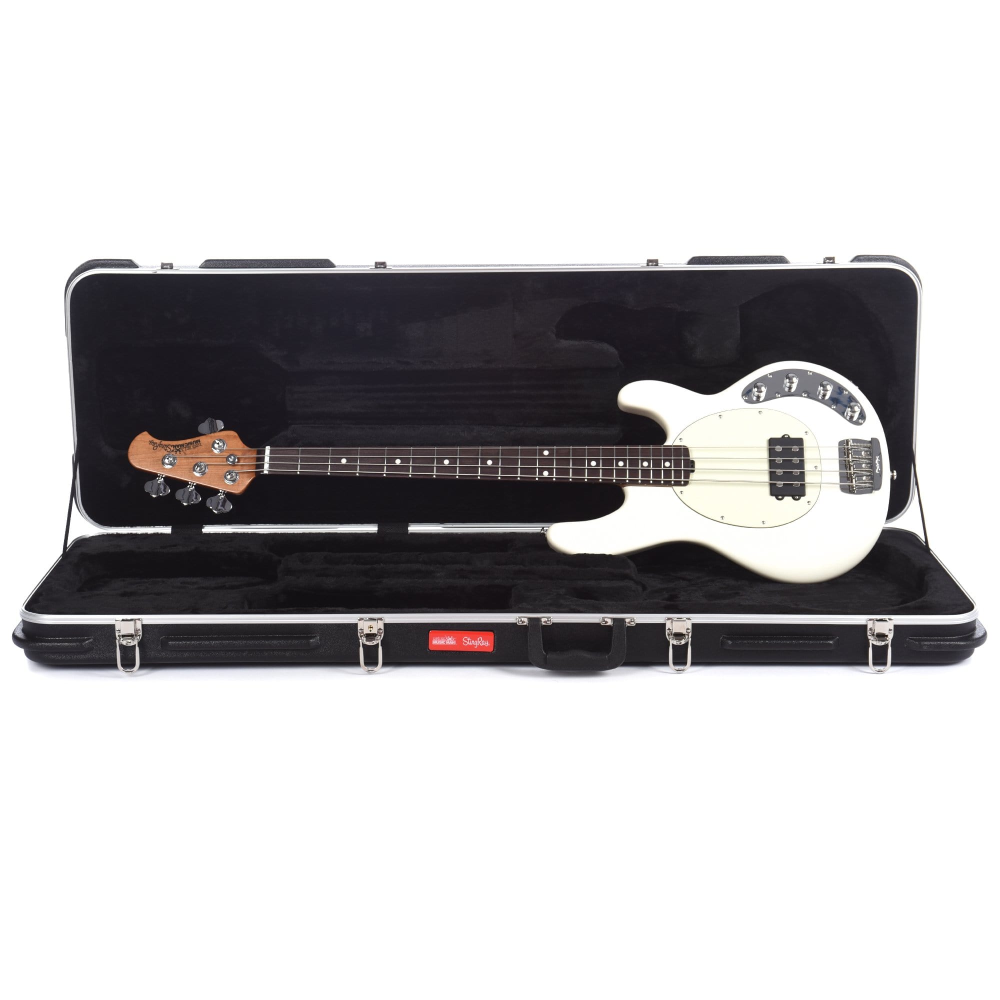 Music Man StingRay 4 Special H Ivory White w/Mint Pickguard Bass Guitars / 4-String