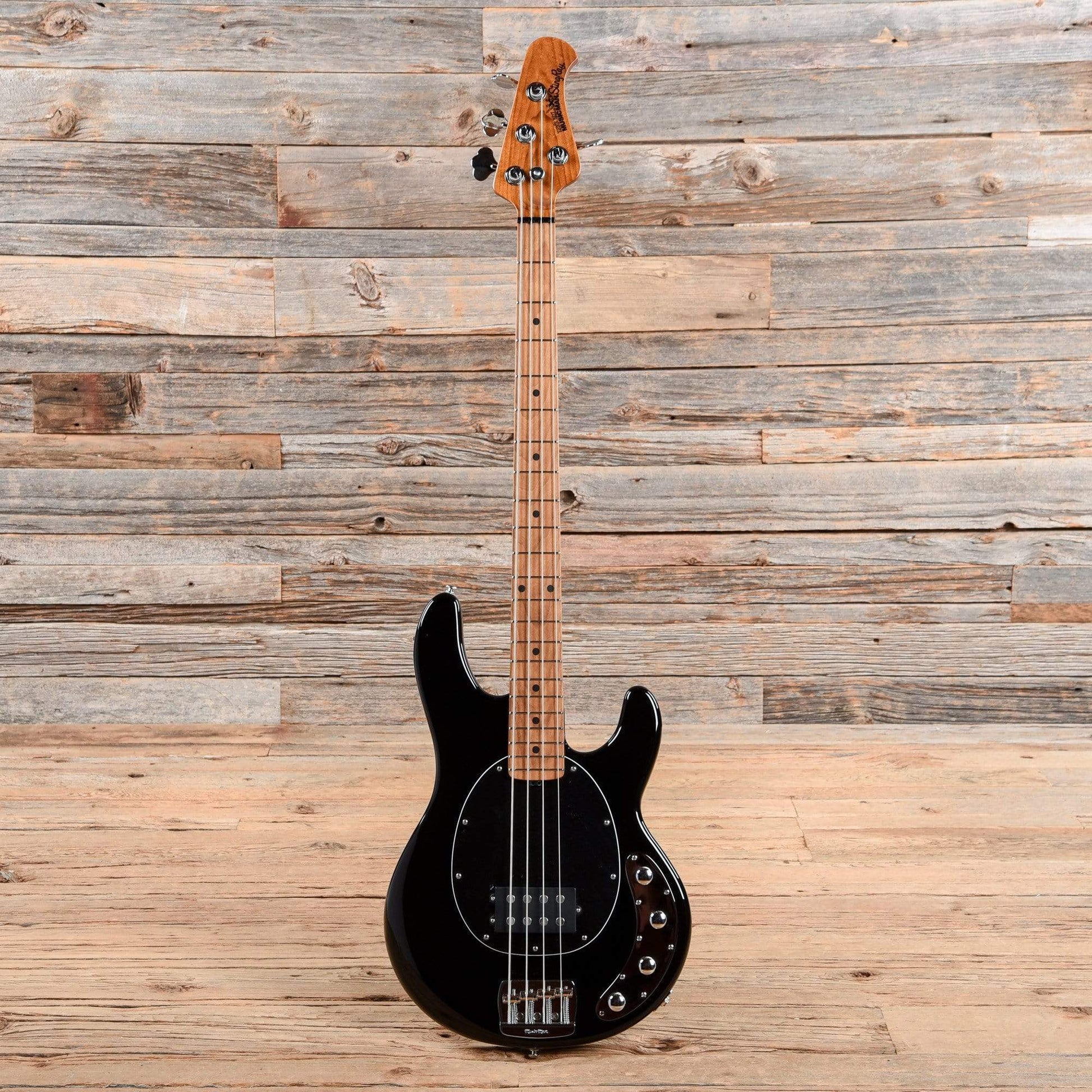 Music Man StingRay 4 Special H Jet Black w/Black Pickguard Bass Guitars / 4-String