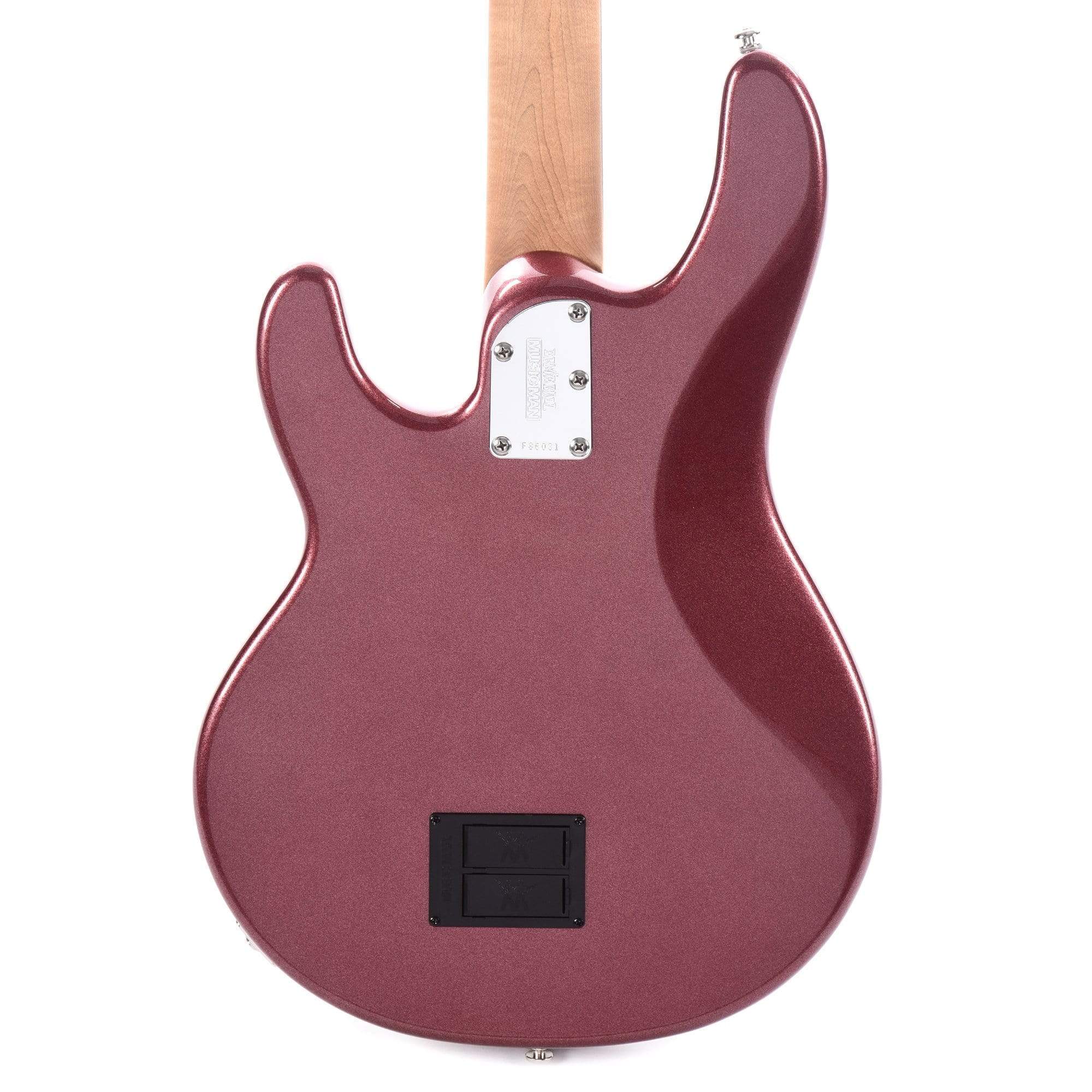 Music Man StingRay 4 Special H Maroon Mist w/White Pearloid Pickguard Bass Guitars / 4-String