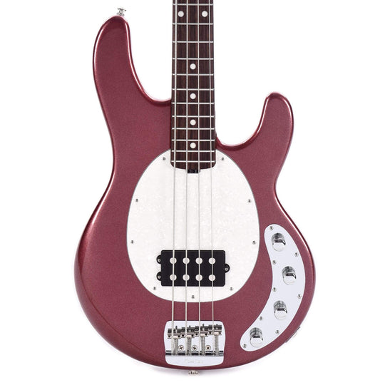 Music Man StingRay 4 Special H Maroon Mist w/White Pearloid Pickguard Bass Guitars / 4-String