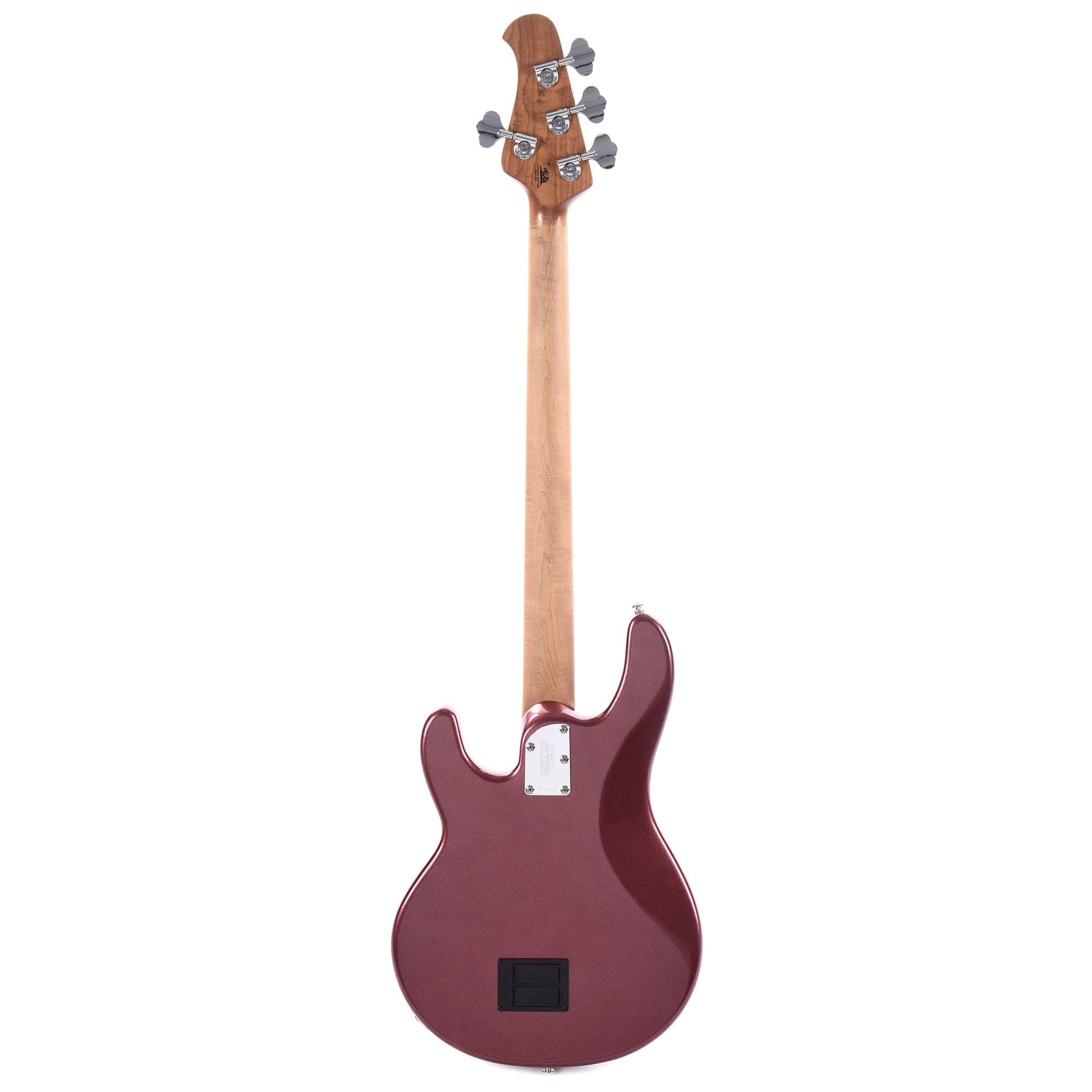 Music Man StingRay 4 Special H Maroon Mist w/White Pearloid Pickguard Bass Guitars / 4-String