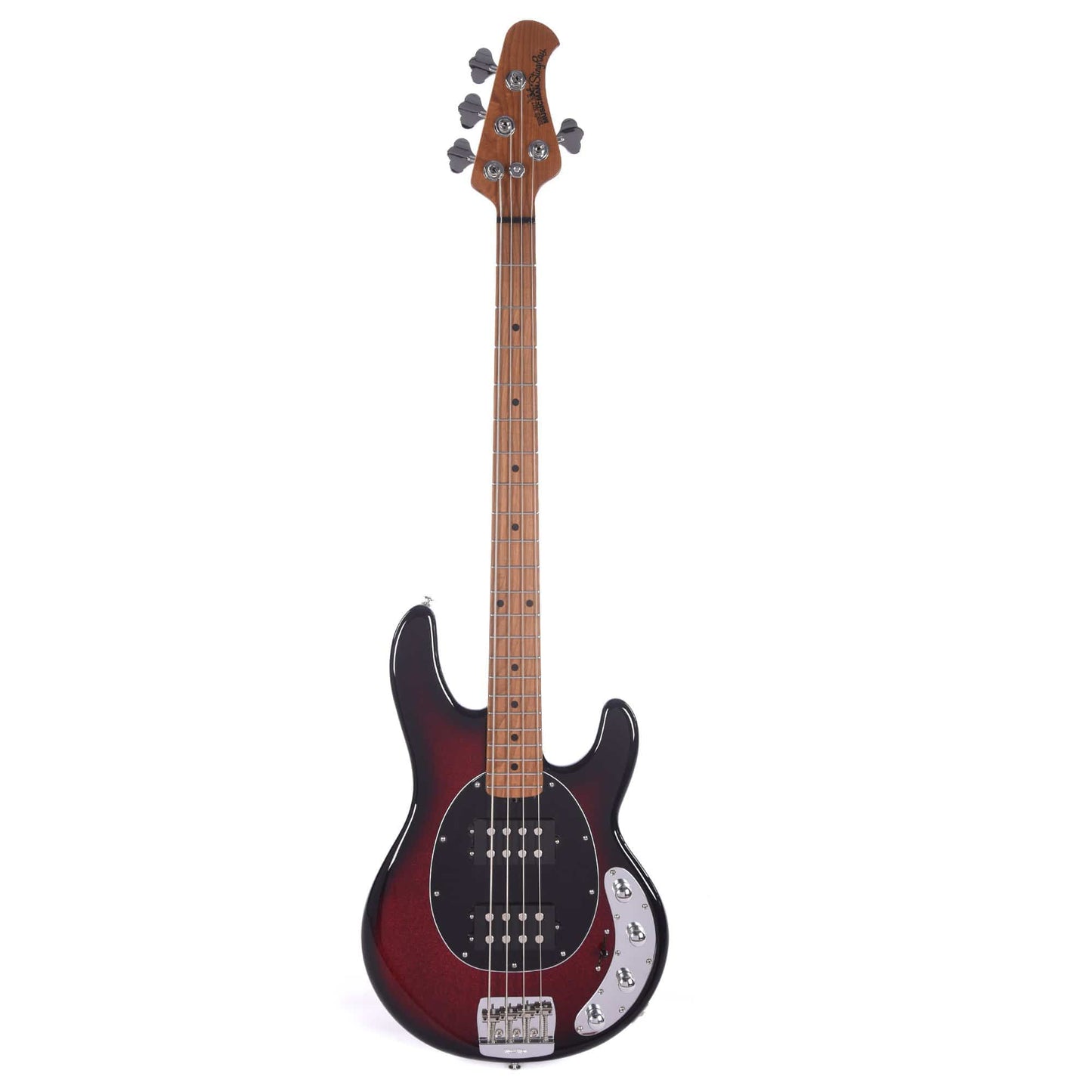 Music Man StingRay 4 Special HH Burnt Apple w/Black Pickguard Bass Guitars / 4-String