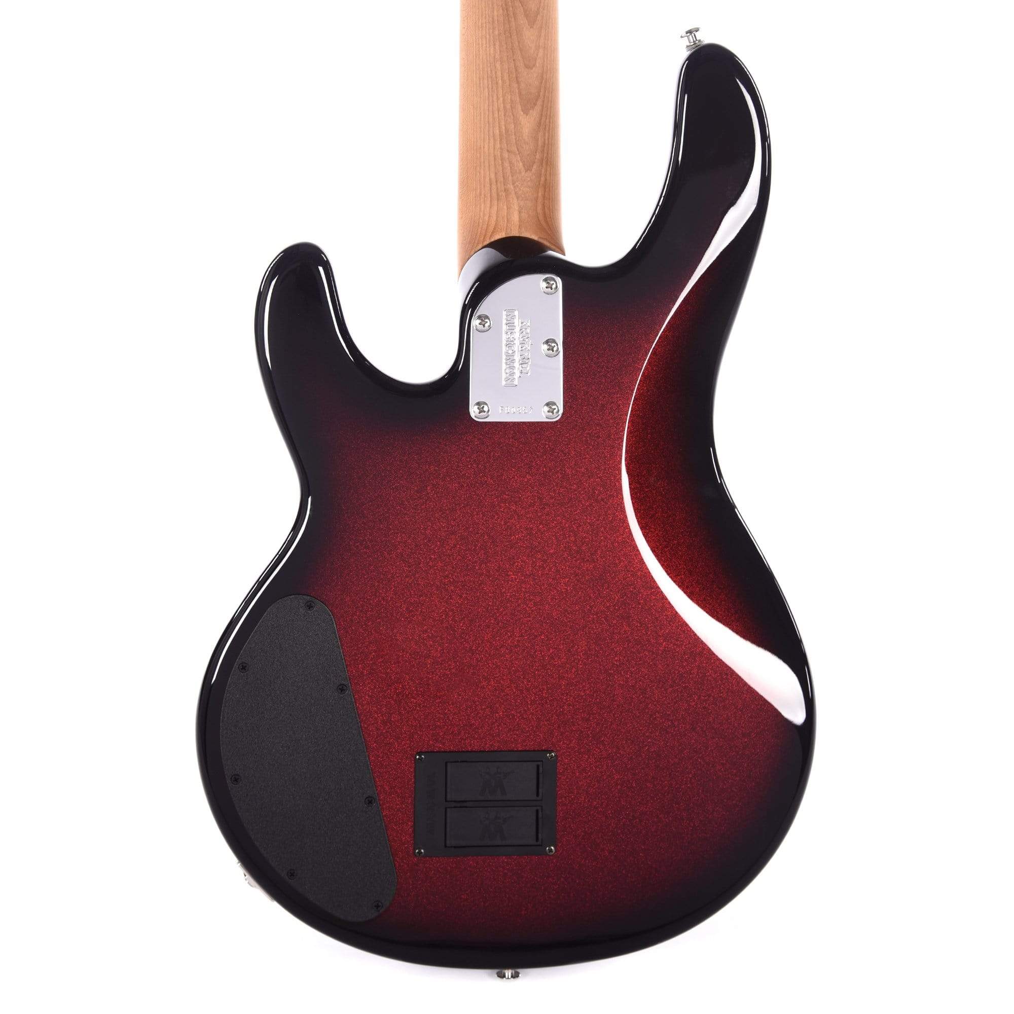 Music Man StingRay 4 Special HH Burnt Apple w/Black Pickguard Bass Guitars / 4-String