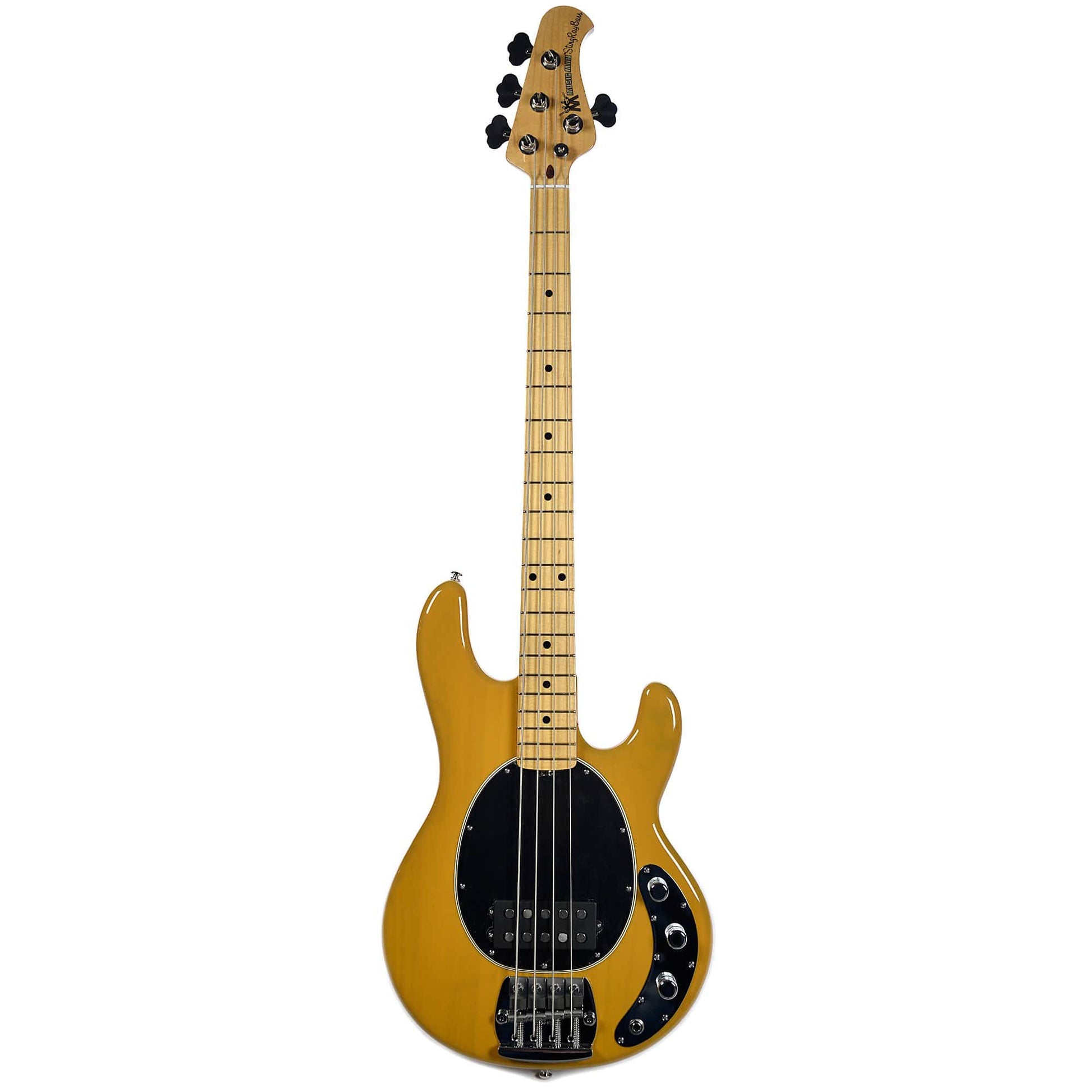 Music Man StingRay Old Smoothie Bass MN Butterscotch Bass Guitars / 4-String