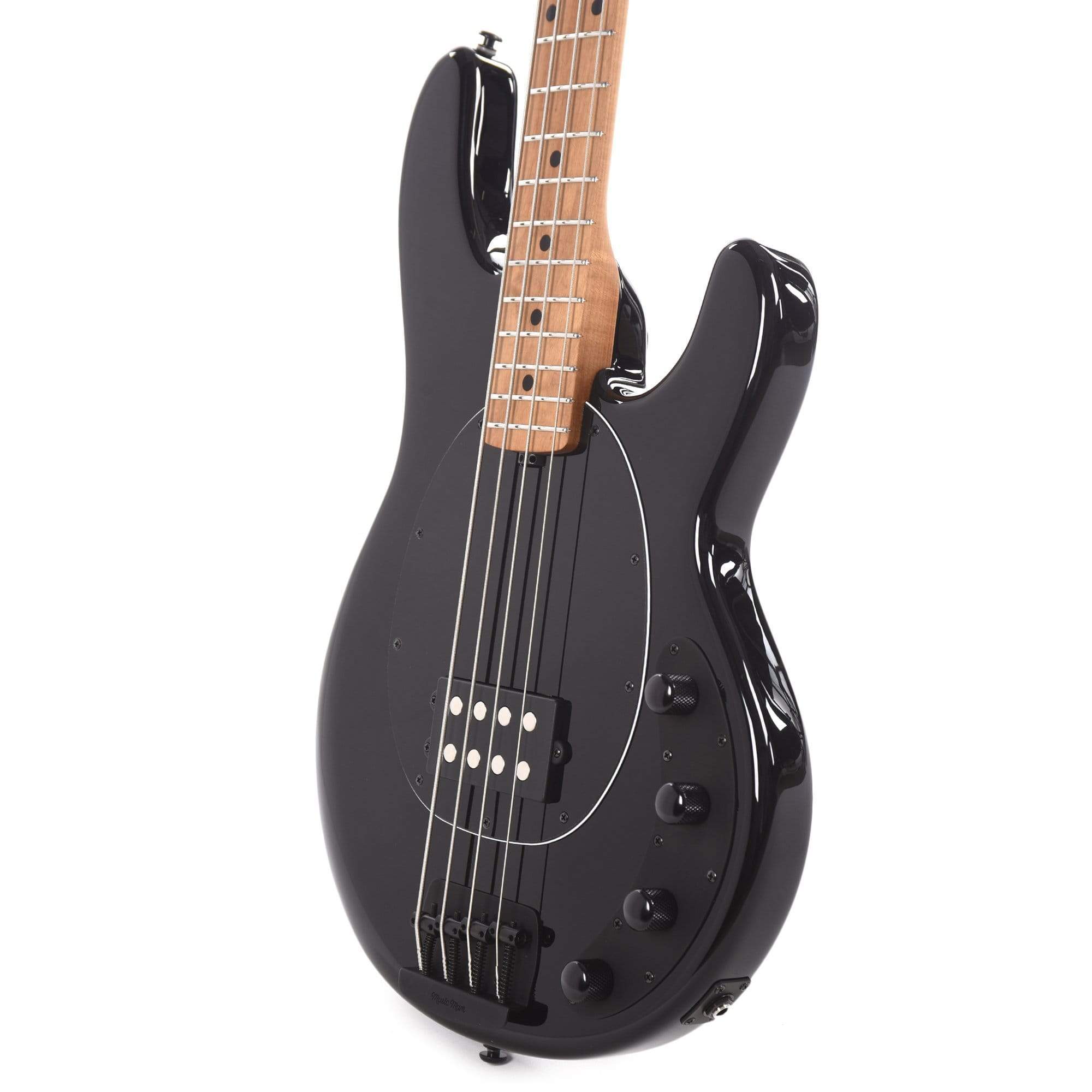 Music Man StingRay Special H Black w/Roasted Maple Neck Bass Guitars / 4-String