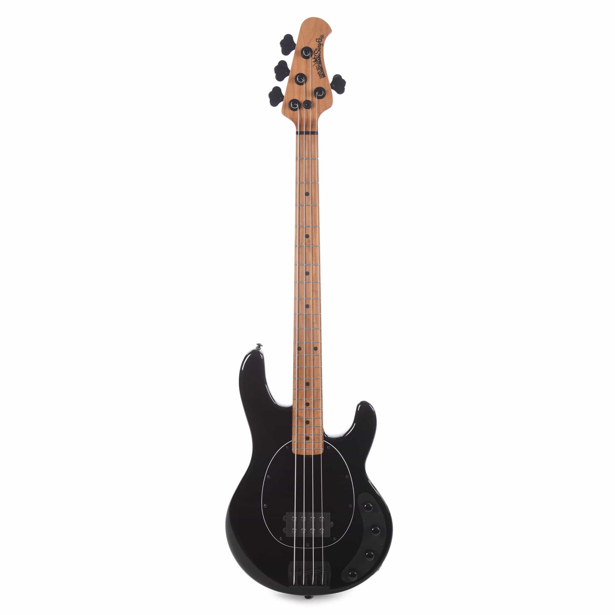 Music Man StingRay Special H Black w/Roasted Maple Neck Bass Guitars / 4-String