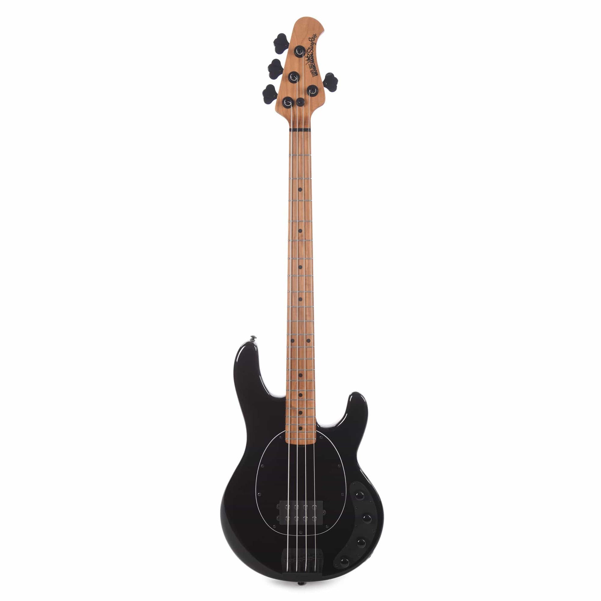 Music Man StingRay Special H Black w/Roasted Maple Neck Bass Guitars / 4-String