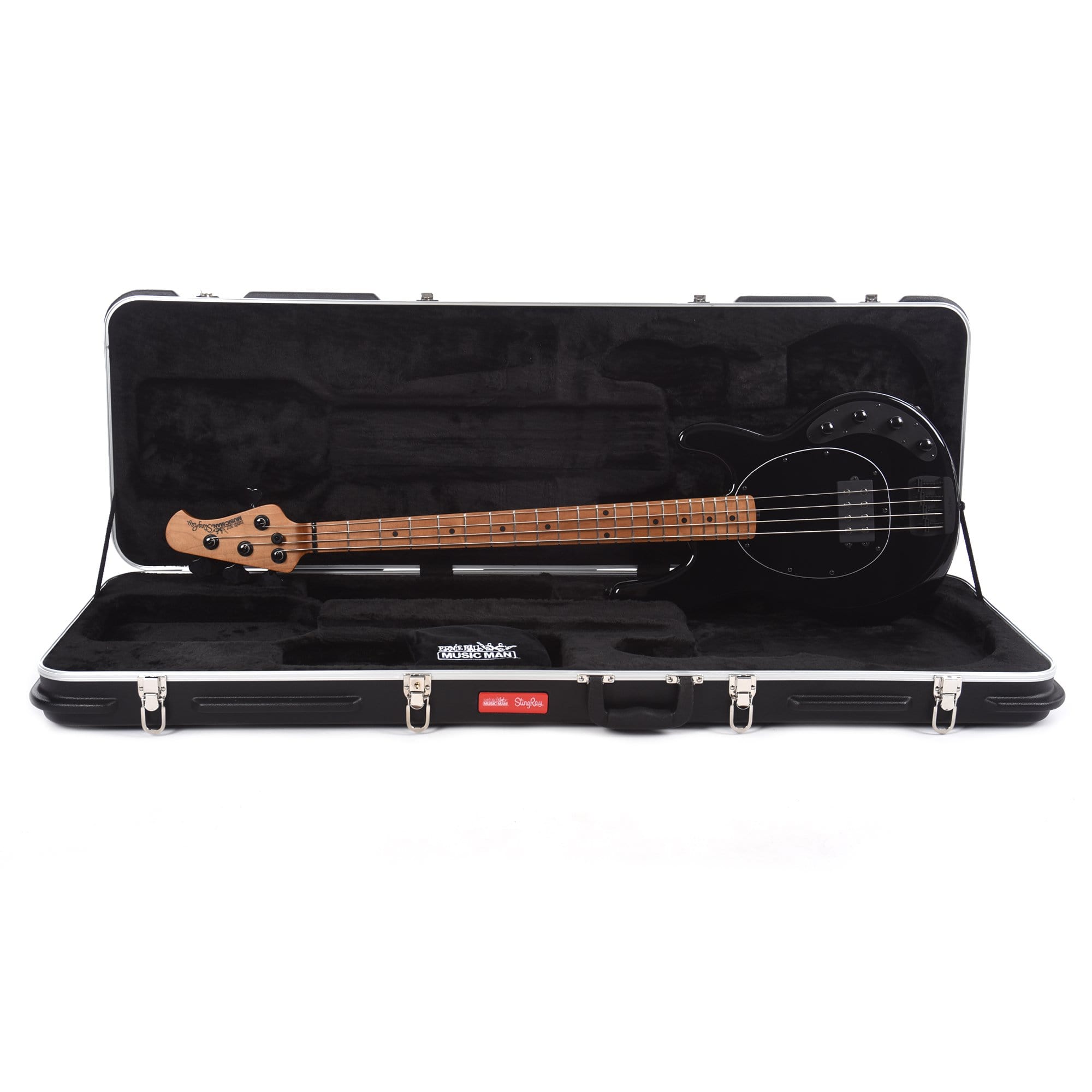 Music Man StingRay Special H Black w/Roasted Maple Neck Bass Guitars / 4-String