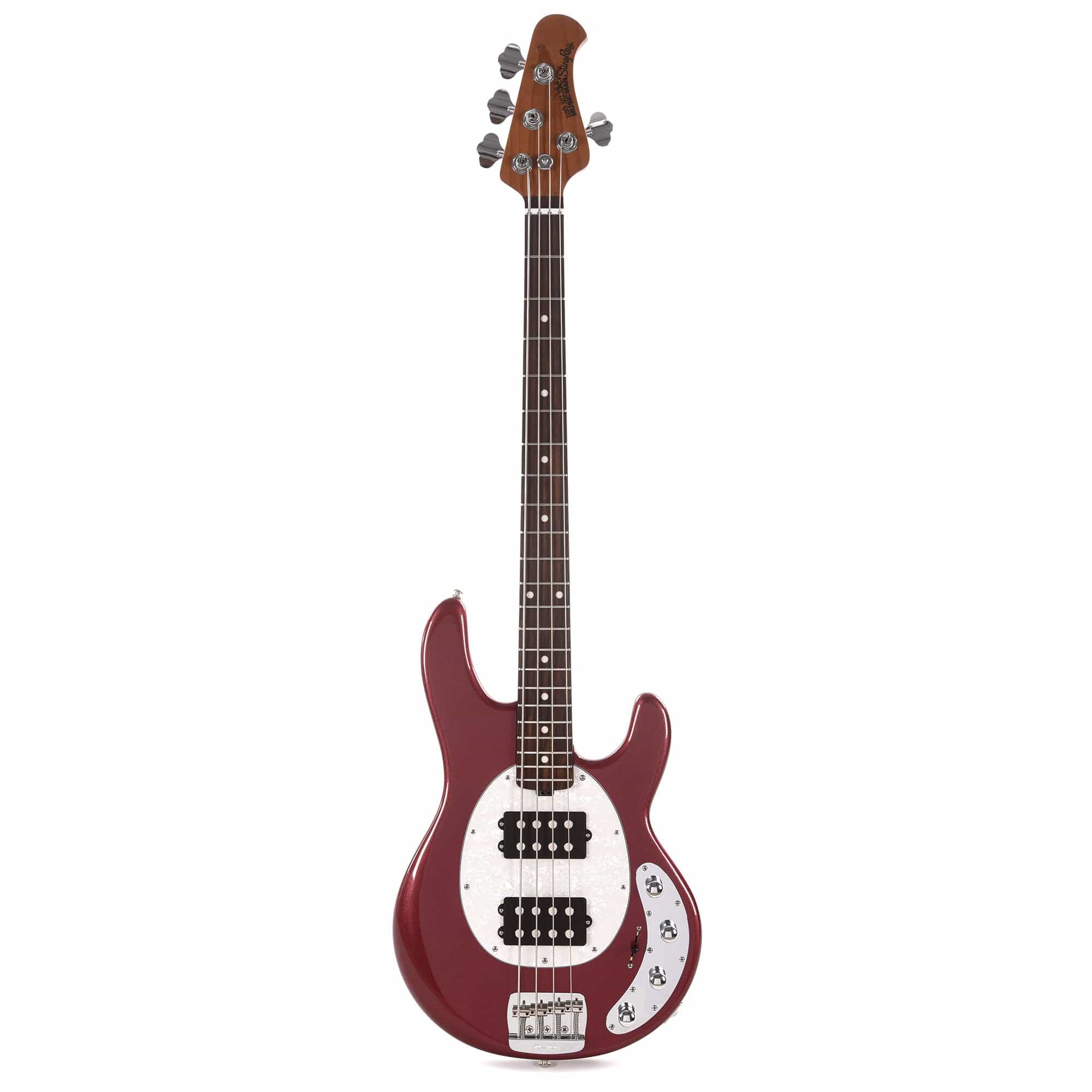 Music Man StingRay Special HH Maroon Mist w/Rosewood Fingerboard Bass Guitars / 4-String