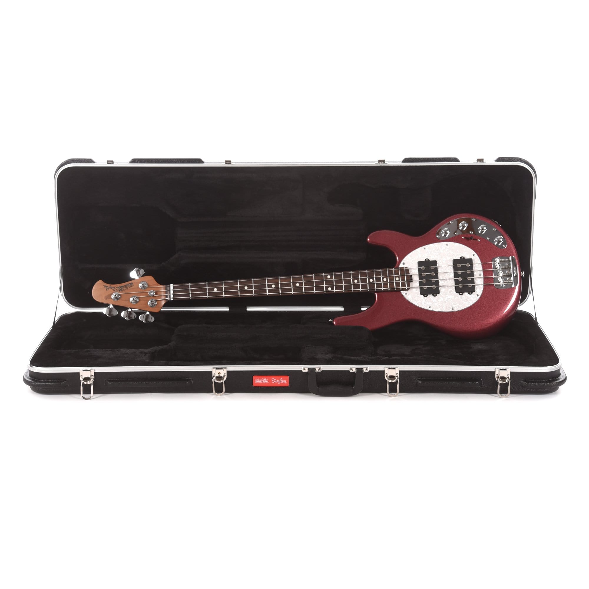 Music Man StingRay Special HH Maroon Mist w/Rosewood Fingerboard Bass Guitars / 4-String