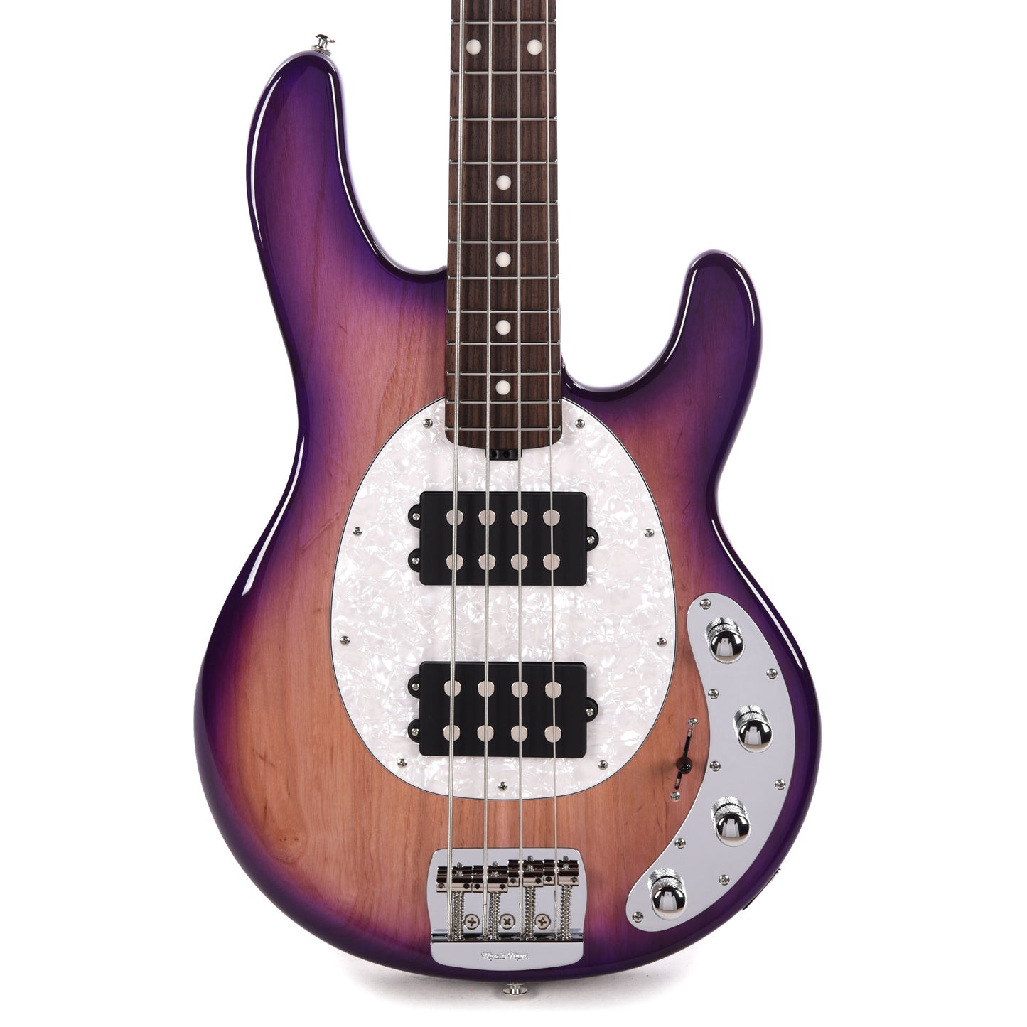 Music Man StingRay Special HH Purple Sunset w/Roasted Maple Neck Bass Guitars / 4-String