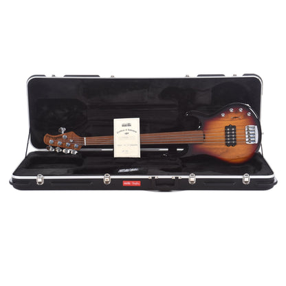 Music Man BFR StingRay 5 Fretless Bass Vintage Sierra Burst w/Roasted Figured Maple Neck Bass Guitars / 5-String or More