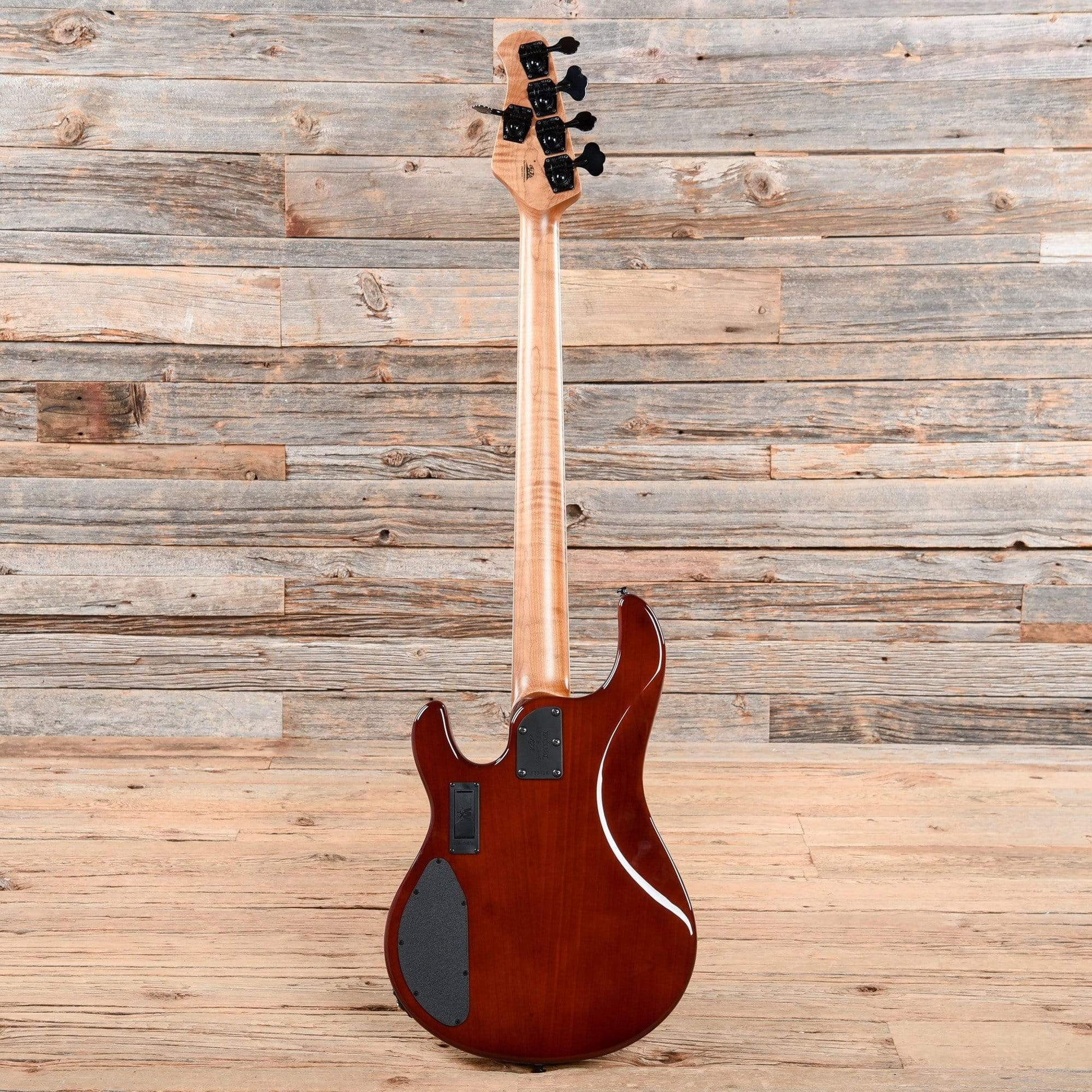 Music Man BFR StingRay Special 5 HH Giants Orange Quilt Bass Guitars / 5-String or More