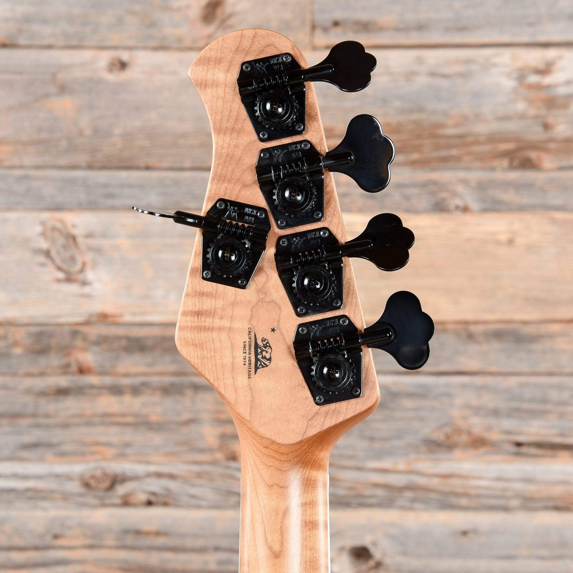 Music Man BFR StingRay Special 5 HH Giants Orange Quilt Bass Guitars / 5-String or More