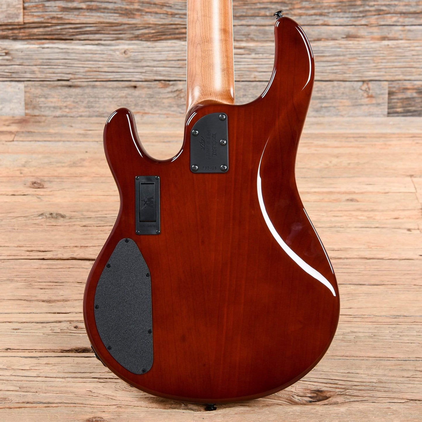 Music Man BFR StingRay Special 5 HH Giants Orange Quilt Bass Guitars / 5-String or More