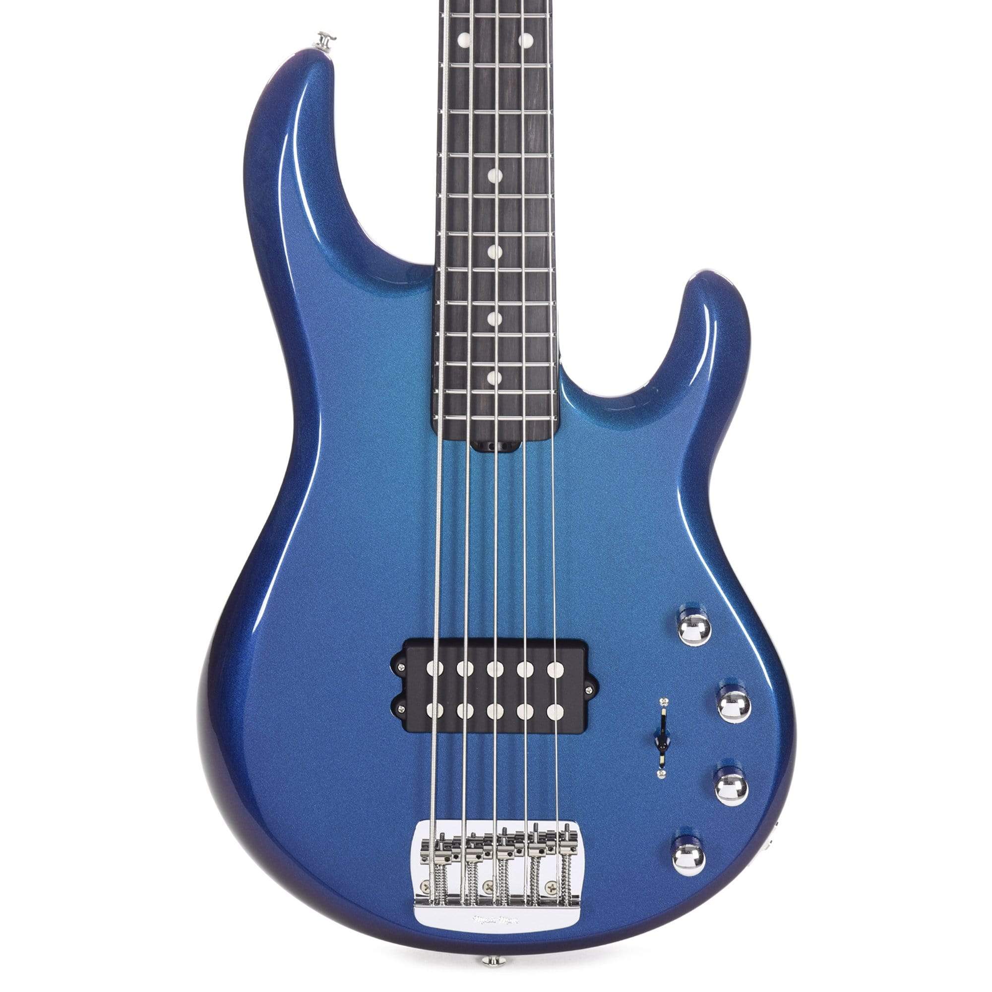 Music Man BFR StingRay5 Special H Kinetic Blue Bass Guitars / 5-String or More
