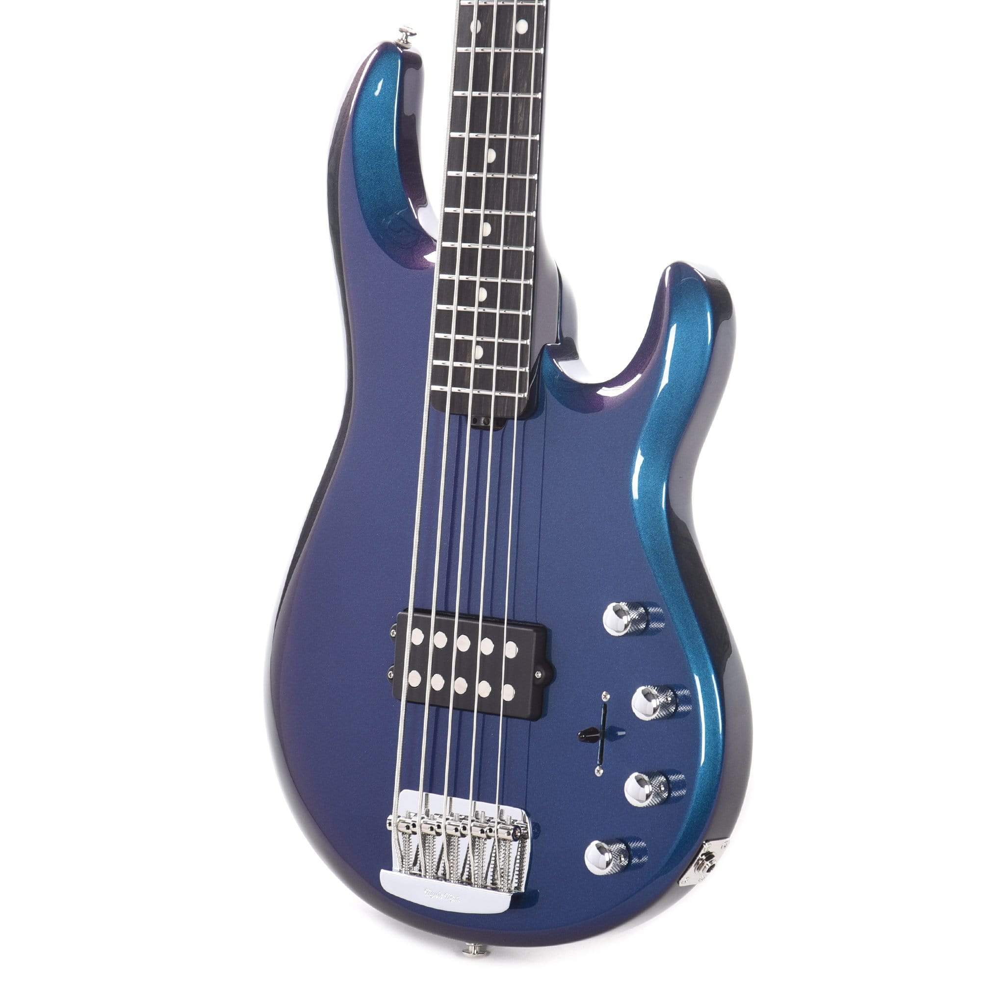 Music Man BFR StingRay5 Special H Kinetic Blue Bass Guitars / 5-String or More