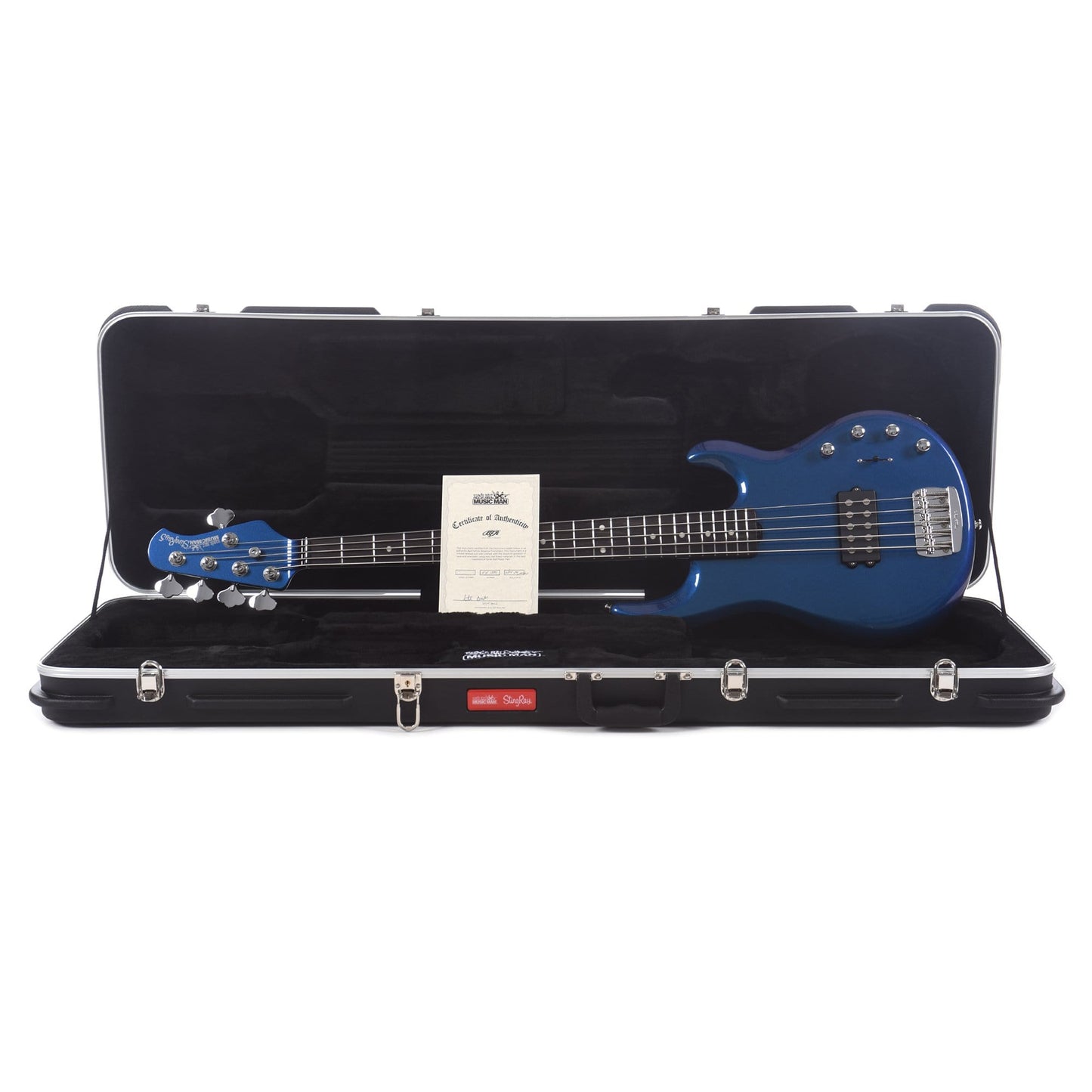 Music Man BFR StingRay5 Special H Kinetic Blue Bass Guitars / 5-String or More
