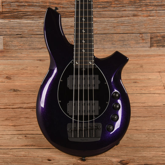 Music Man Bongo 5 HH Barolo Purple 2019 Bass Guitars / 5-String or More
