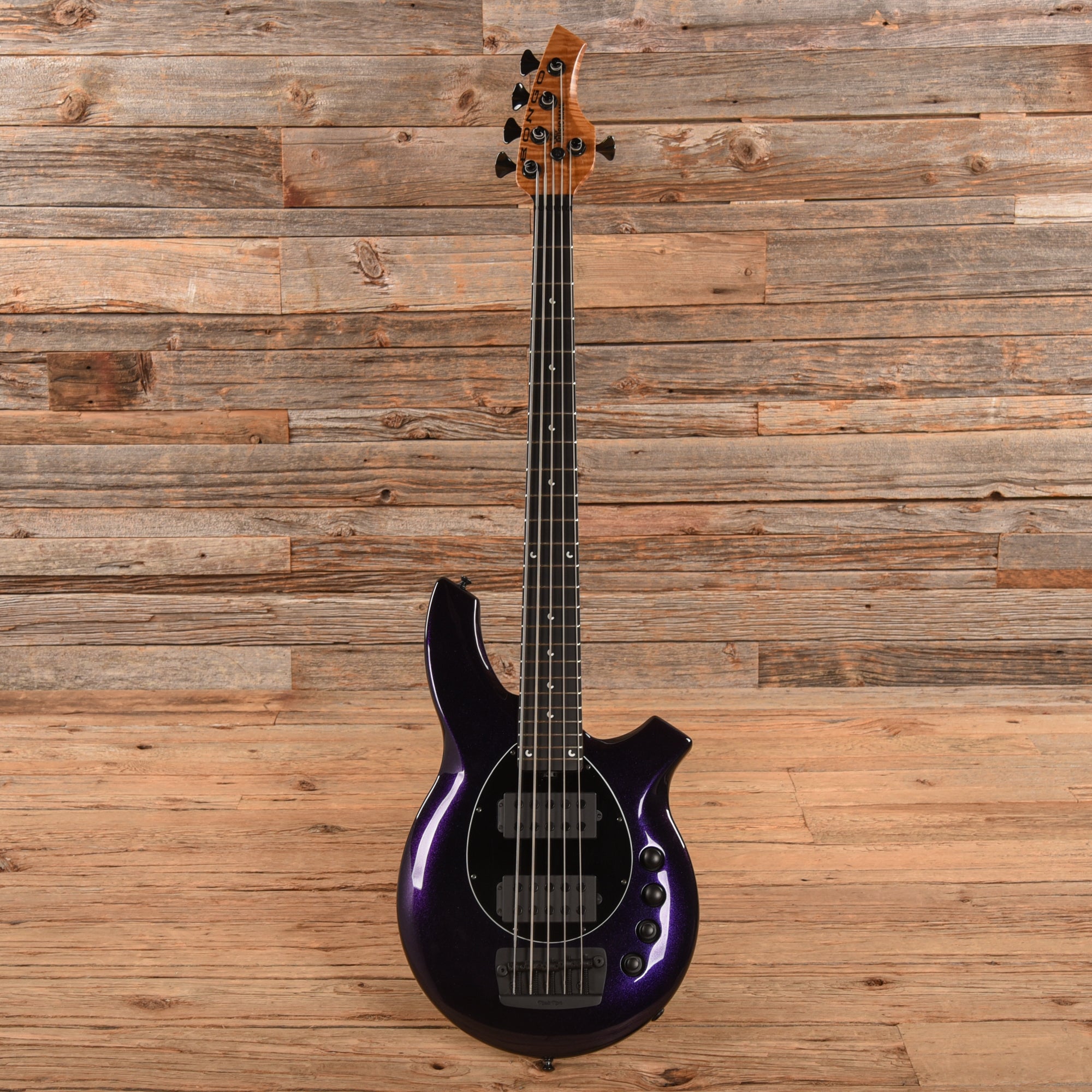 Music Man Bongo 5 HH Barolo Purple 2019 Bass Guitars / 5-String or More