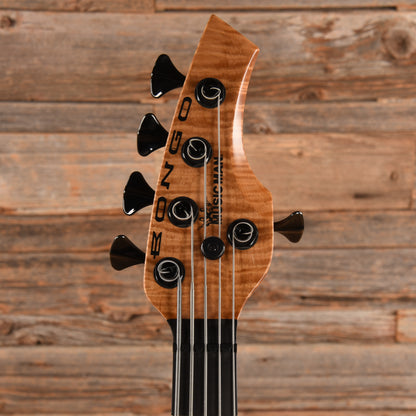 Music Man Bongo 5 HH Barolo Purple 2019 Bass Guitars / 5-String or More