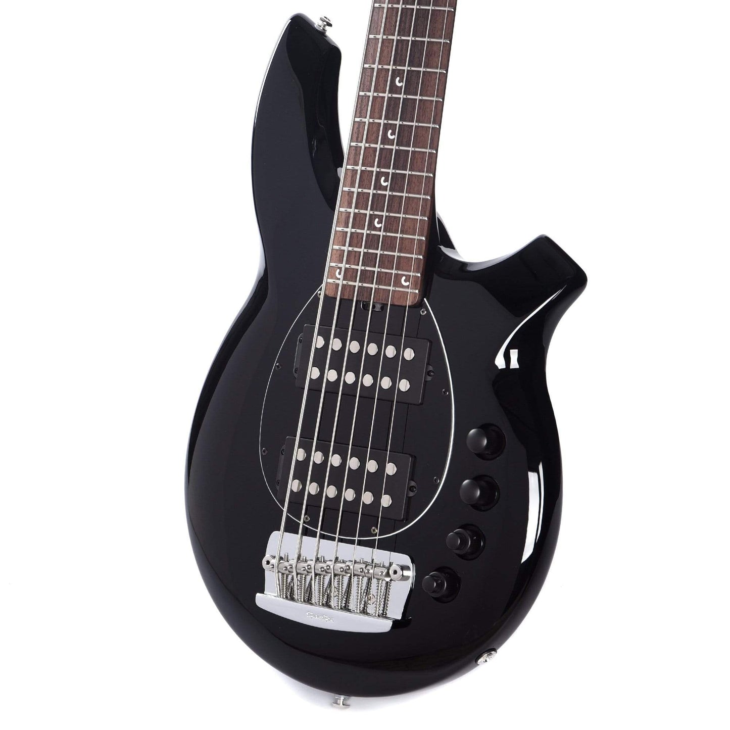 Music Man Bongo 6 HH Black Bass Guitars / 5-String or More
