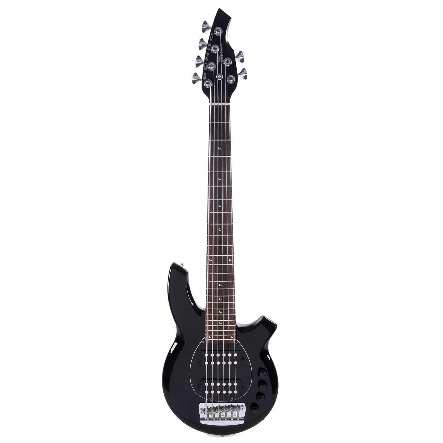 Music Man Bongo 6 HH Black Bass Guitars / 5-String or More