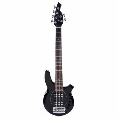 Music Man Bongo 6 HH Black Bass Guitars / 5-String or More
