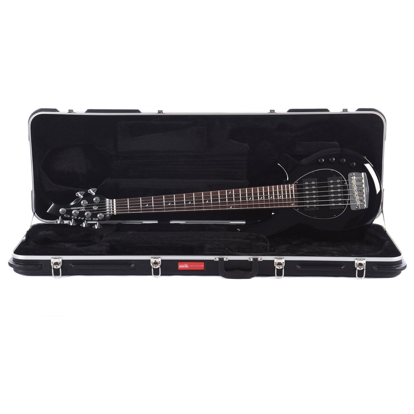 Music Man Bongo 6 HH Black Bass Guitars / 5-String or More
