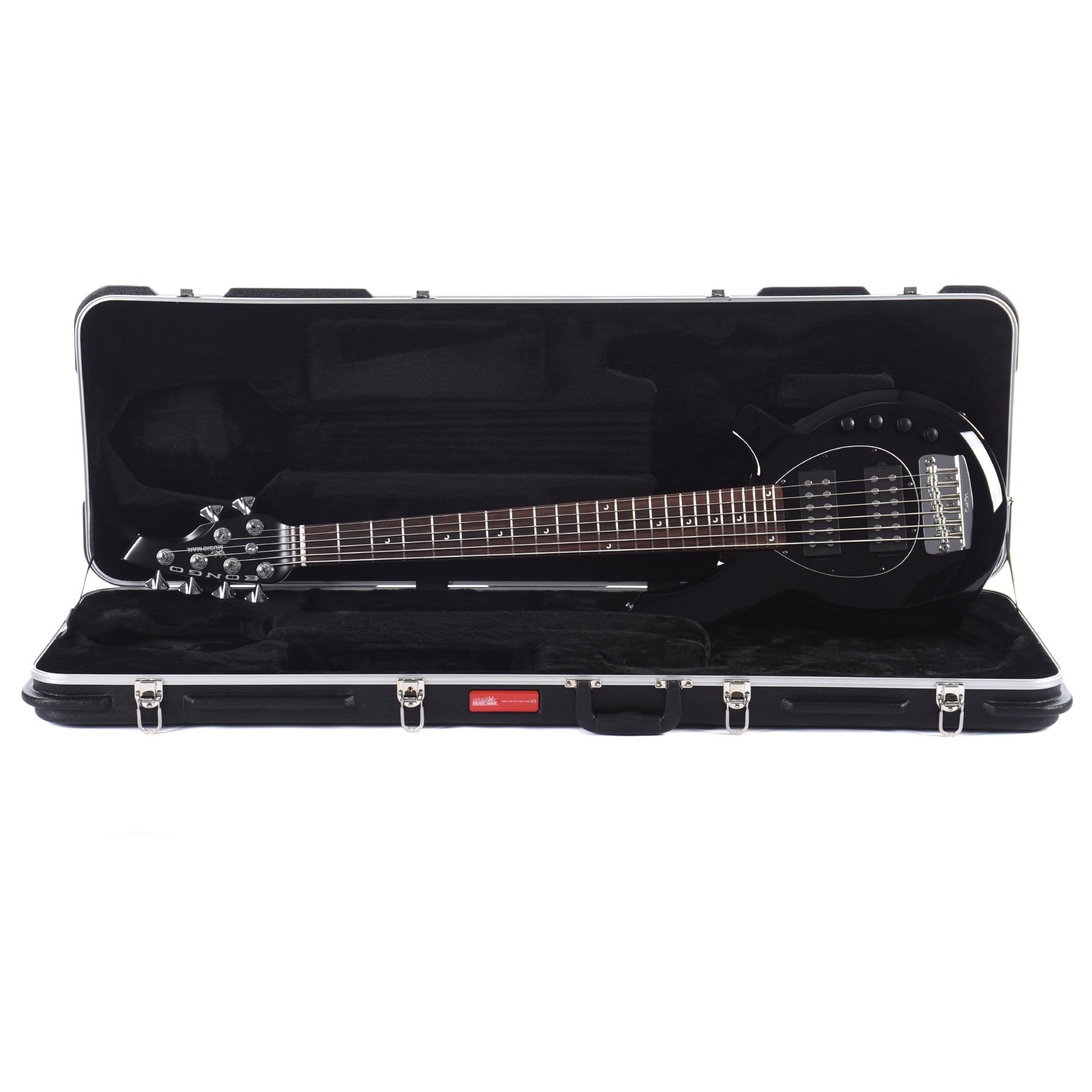 Music Man Bongo 6 HH Black Bass Guitars / 5-String or More