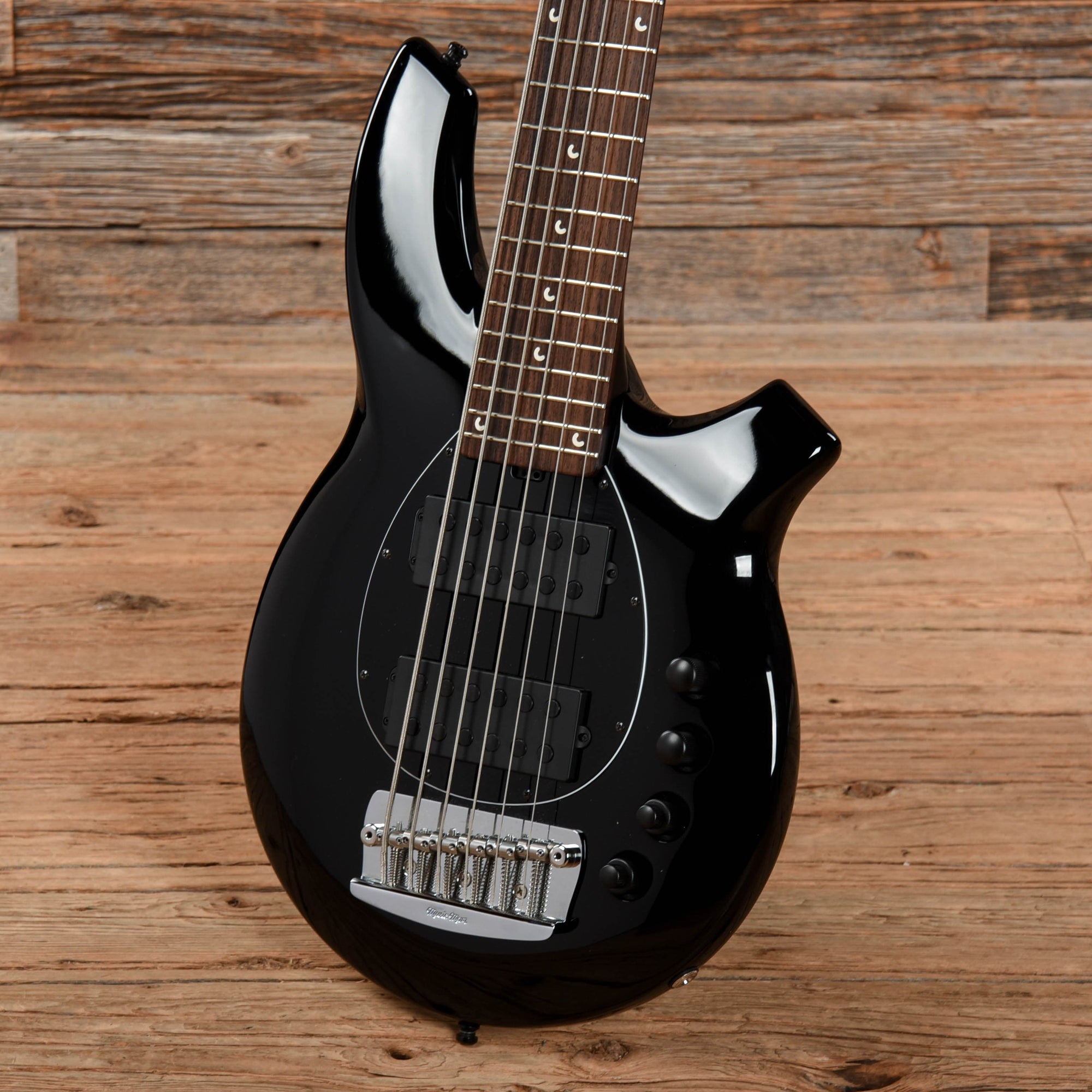 Music Man Bongo 6 HH Black 2018 – Chicago Music Exchange