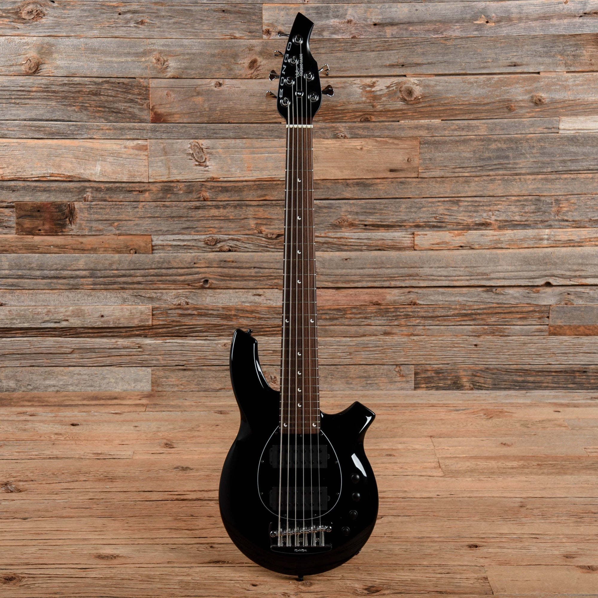 Music Man Bongo 6 HH Black 2018 – Chicago Music Exchange