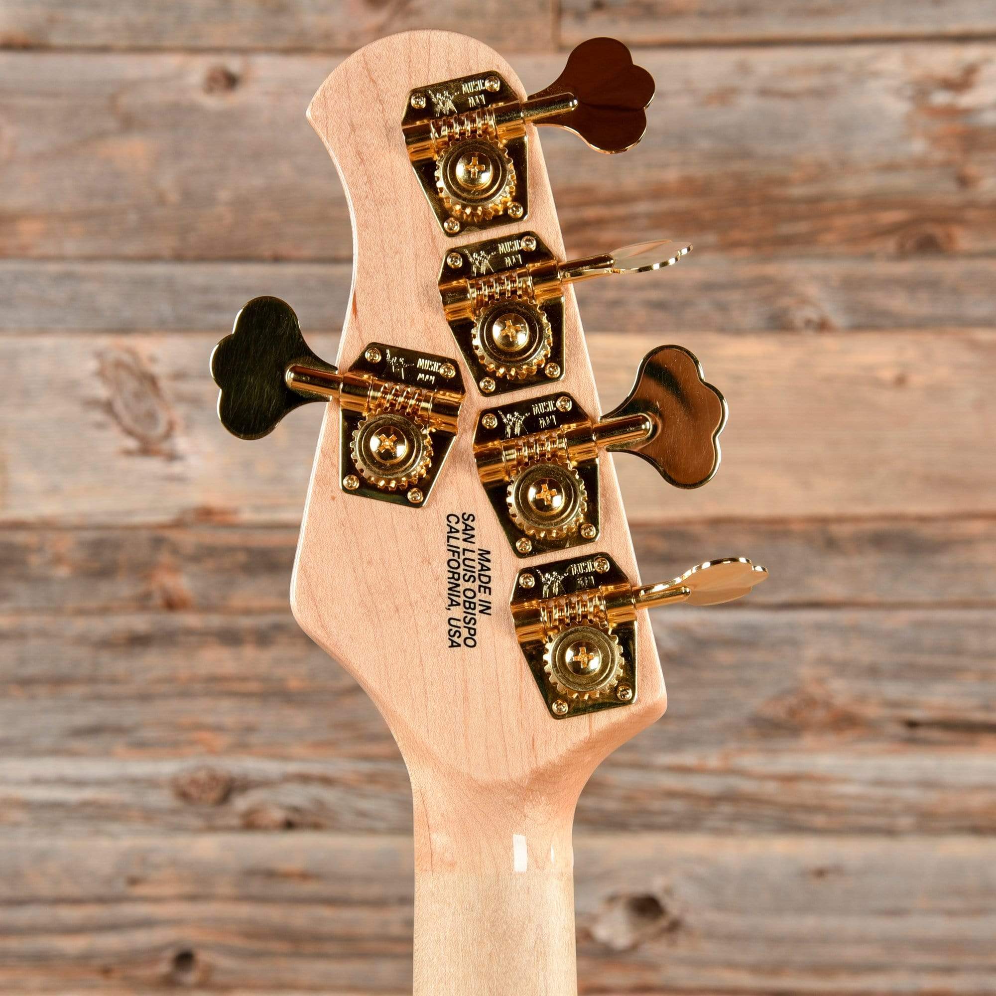 Music Man StingRay 5 HH Ivory White w/Gold Hardware 2010 Bass Guitars / 5-String or More