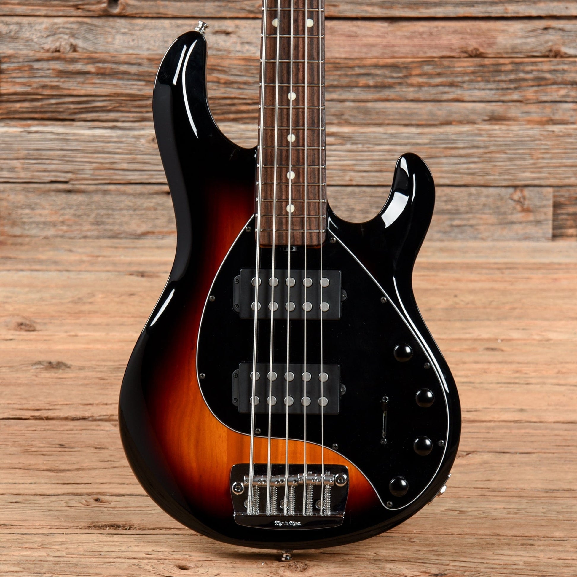Music Man Stingray 5 HH Neck Through Sunburst 2016 Bass Guitars / 5-String or More