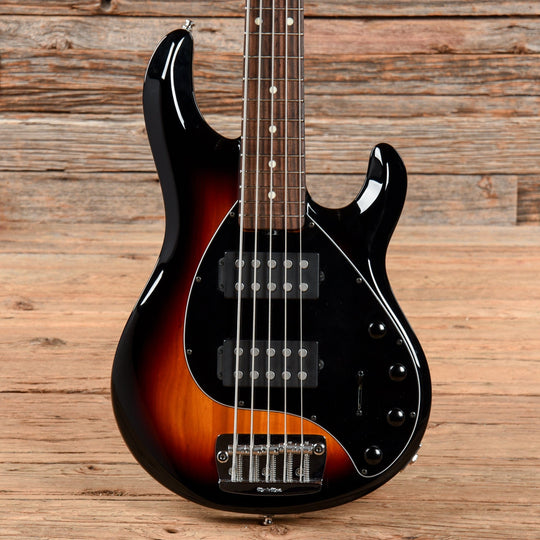 Music Man Stingray 5 HH Neck Through Sunburst 2016 Bass Guitars / 5-String or More