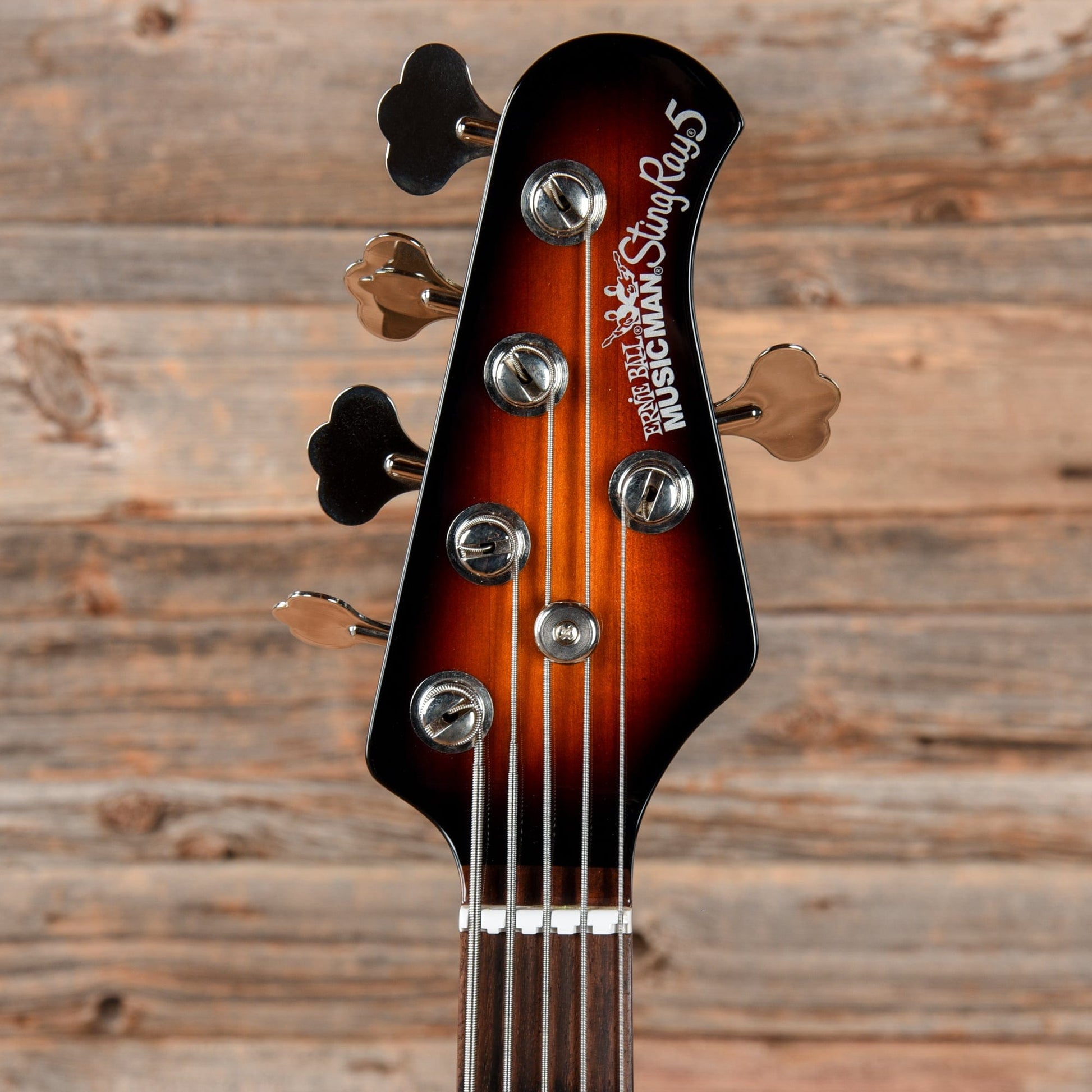 Music Man Stingray 5 HH Neck Through Sunburst 2016 Bass Guitars / 5-String or More