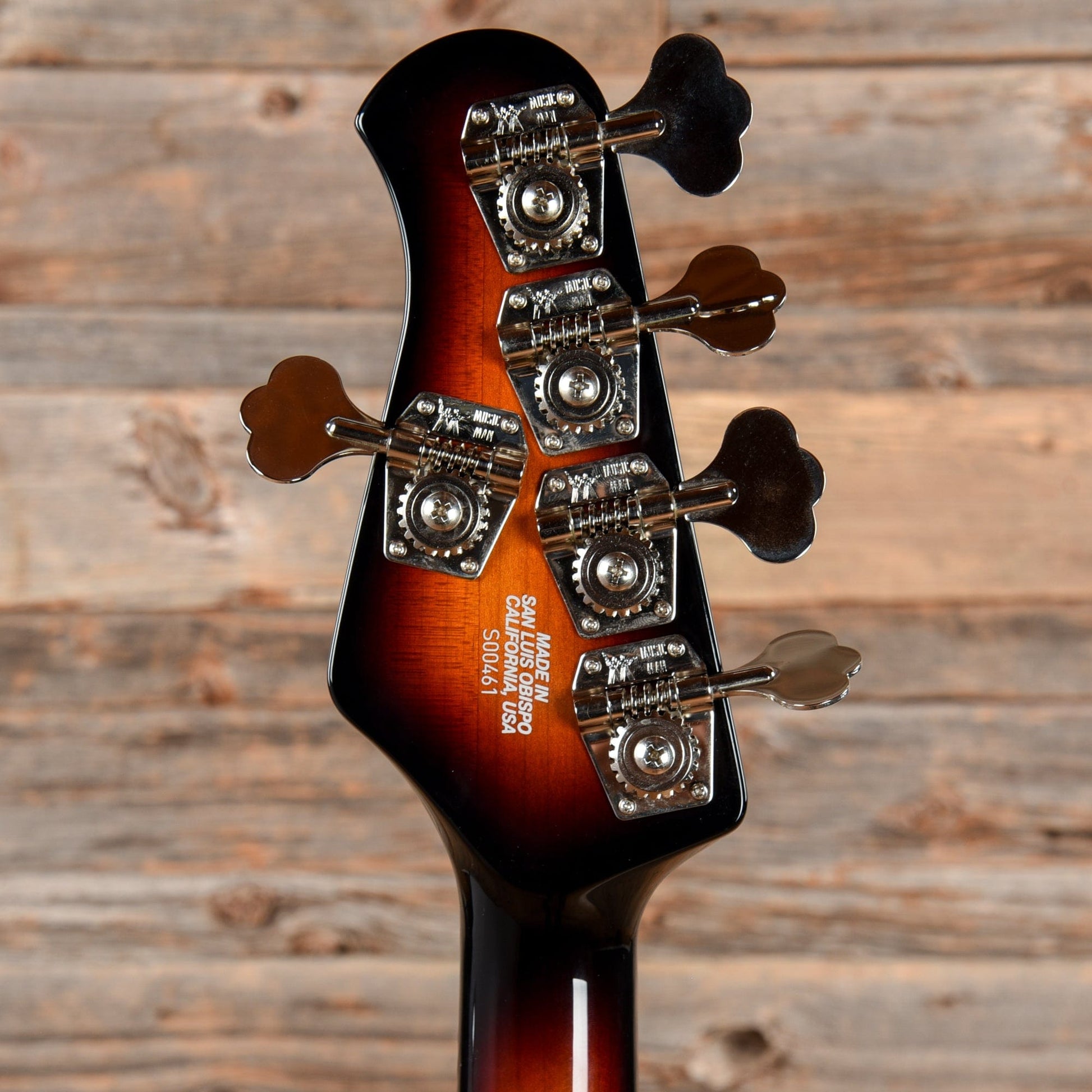 Music Man Stingray 5 HH Neck Through Sunburst 2016 Bass Guitars / 5-String or More