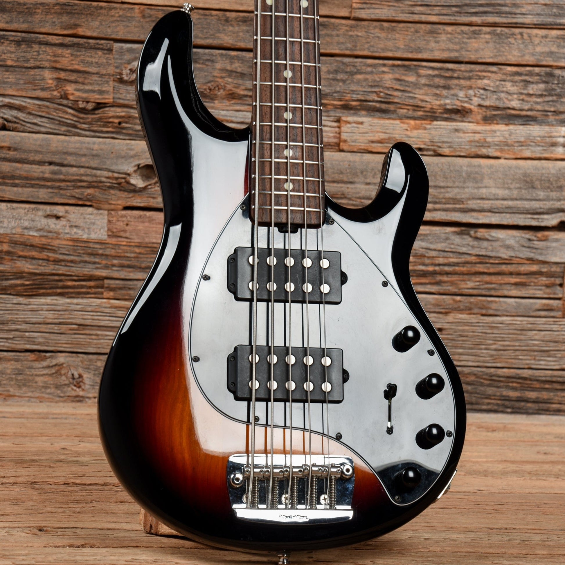 Music Man Stingray 5 HH Neck Through Sunburst 2016 Bass Guitars / 5-String or More