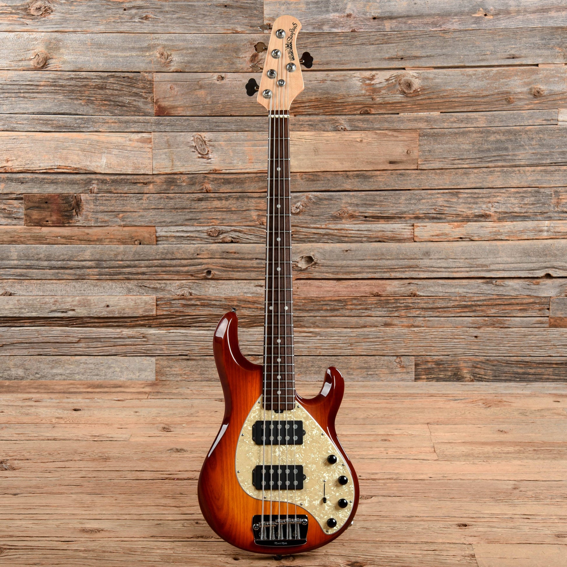 Music Man StingRay 5 HH Sunburst 2007 Bass Guitars / 5-String or More