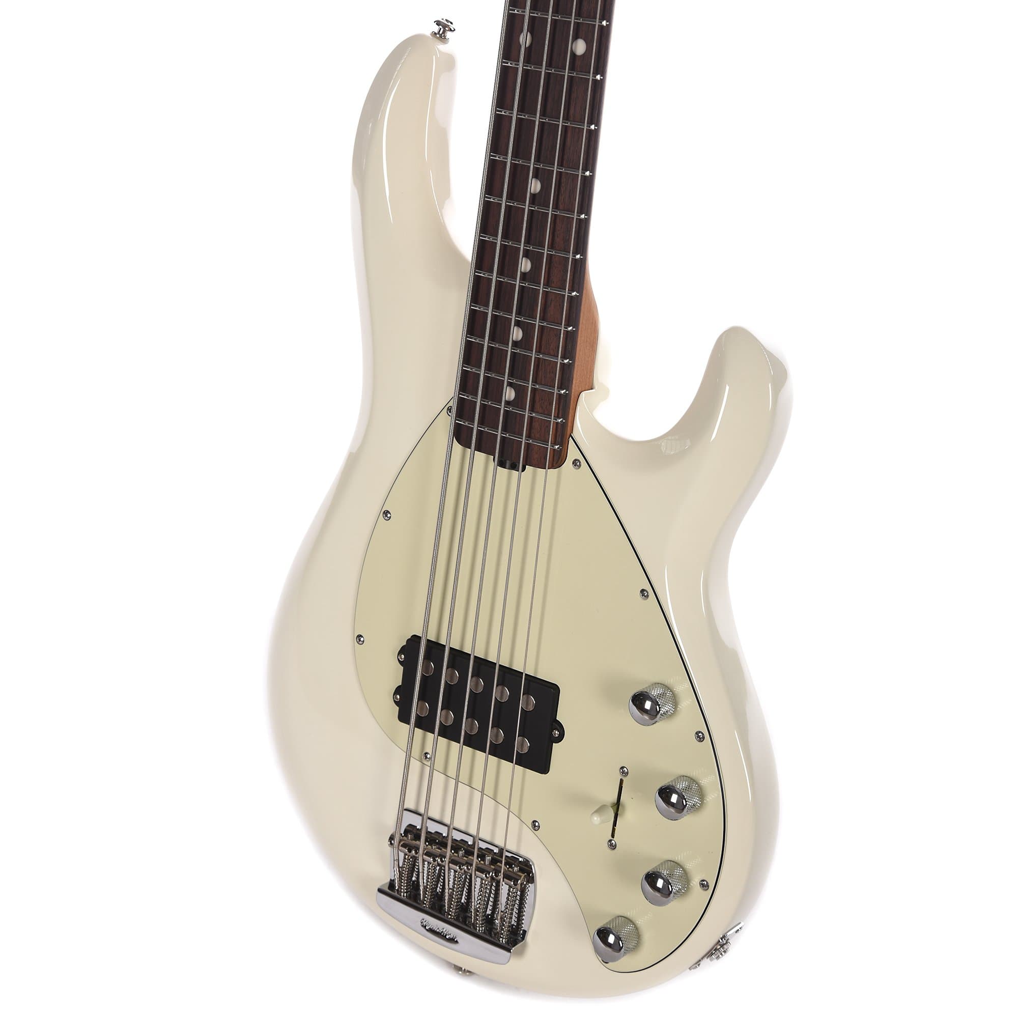 Music Man StingRay 5 Special H Ivory w/ Mint Pickguard Bass Guitars / 5-String or More
