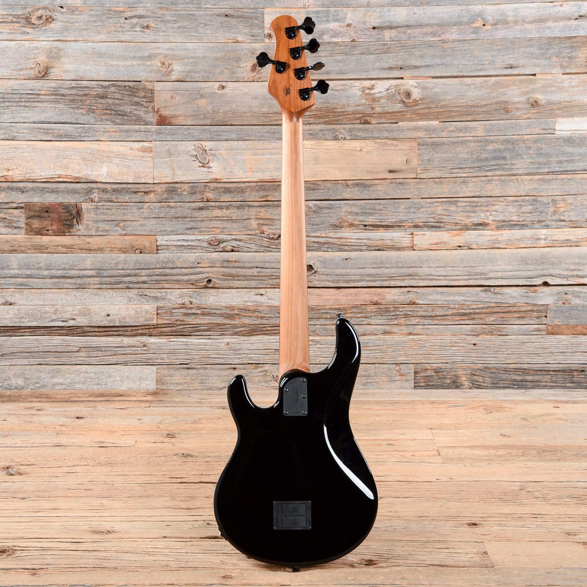 Music Man StingRay 5 Special H Jet Black Ebony Fingerboard w/Black Pickguard Bass Guitars / 5-String or More