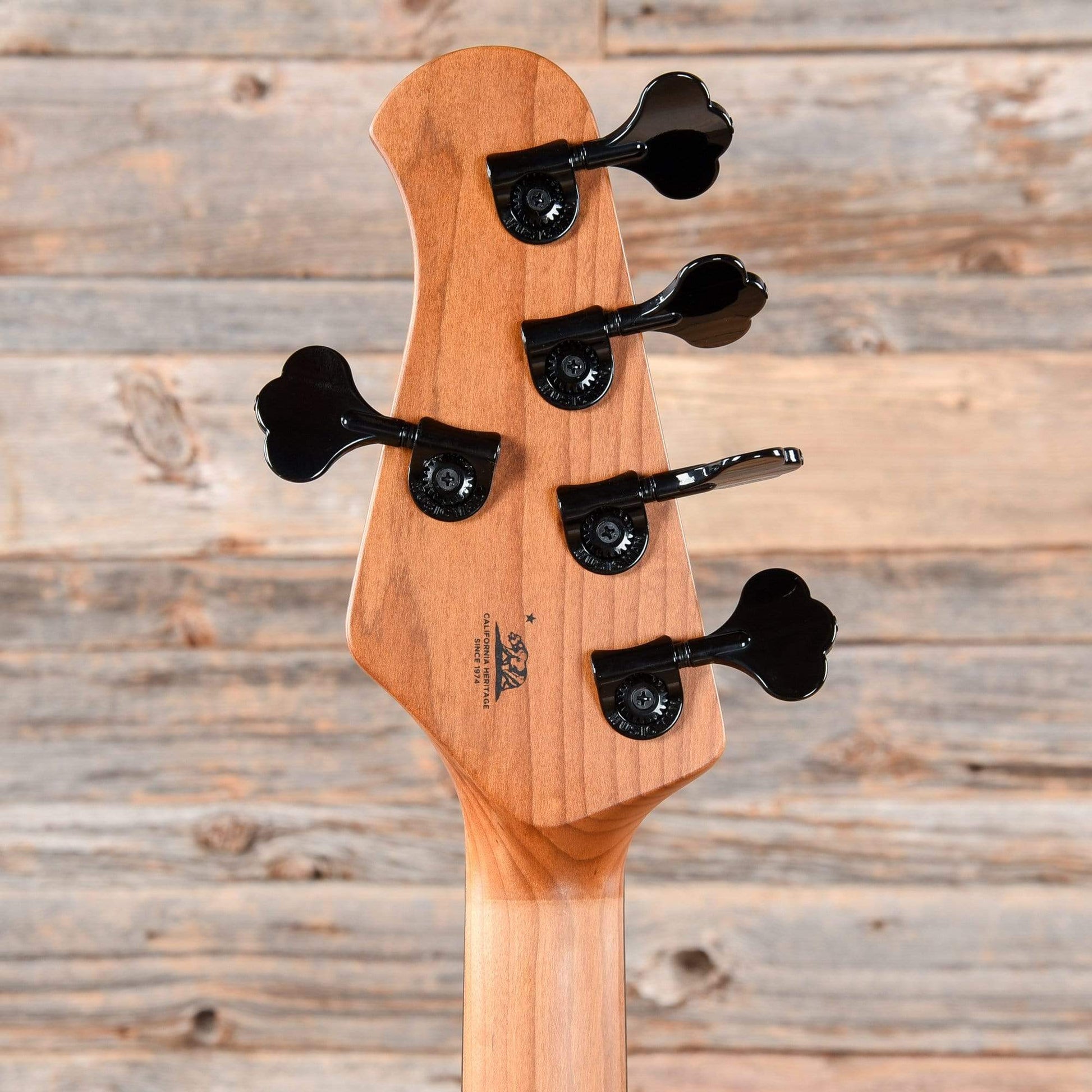 Music Man StingRay 5 Special H Jet Black Ebony Fingerboard w/Black Pickguard Bass Guitars / 5-String or More