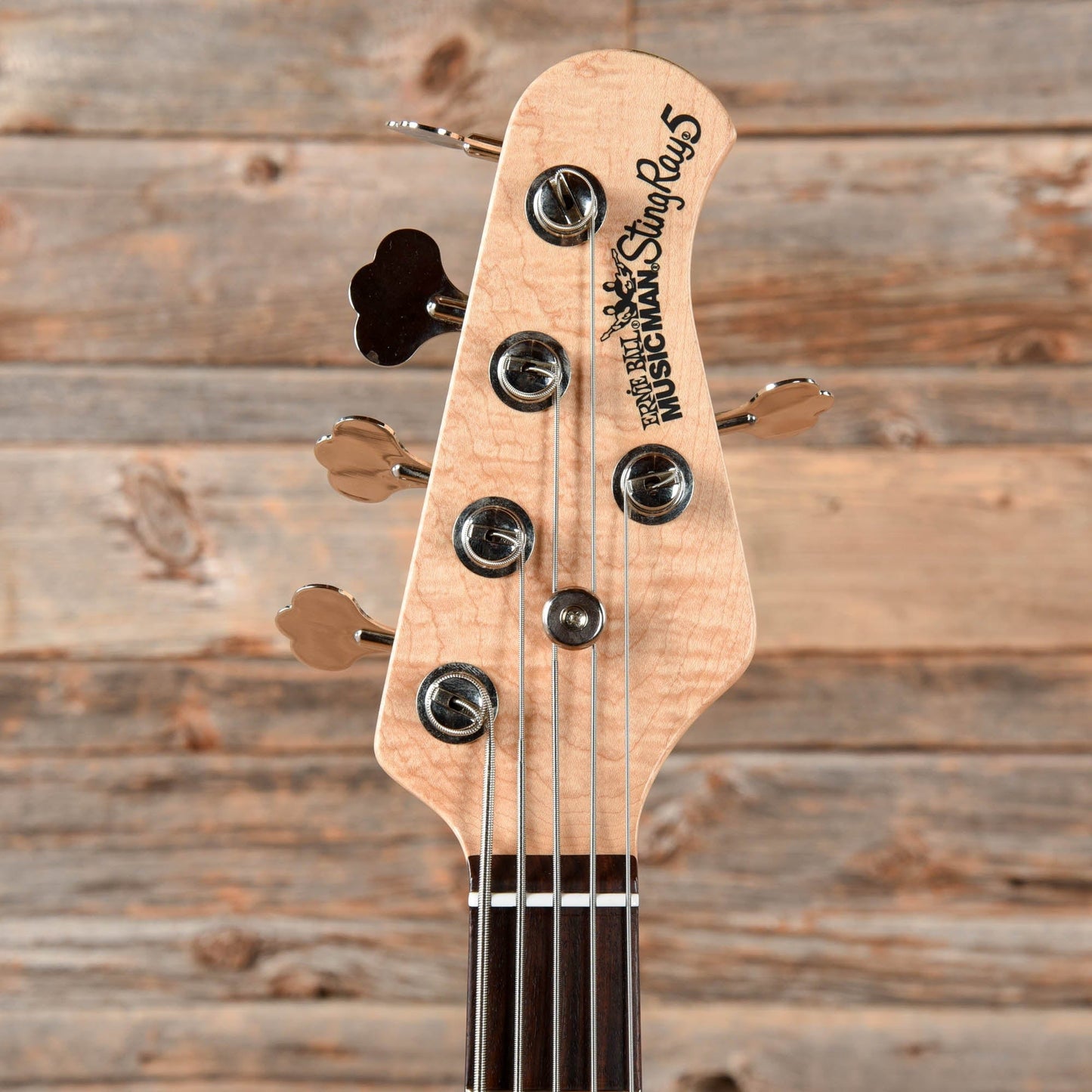 Music Man StingRay 5H Sparkle White 2001 Bass Guitars / 5-String or More