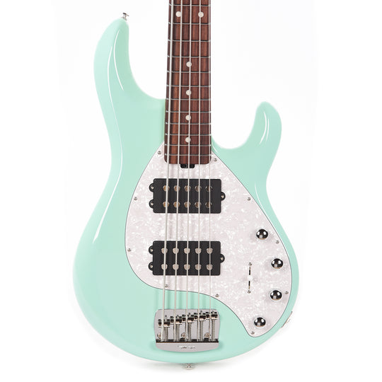Music Man StingRay Special 5 HH Laguna Green w/Roasted Maple Neck Bass Guitars / 5-String or More