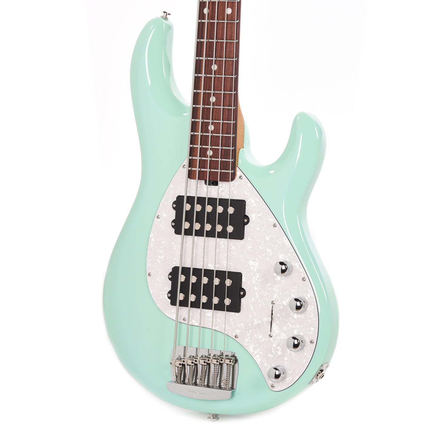 Music Man StingRay Special 5 HH Laguna Green w/Roasted Maple Neck Bass Guitars / 5-String or More