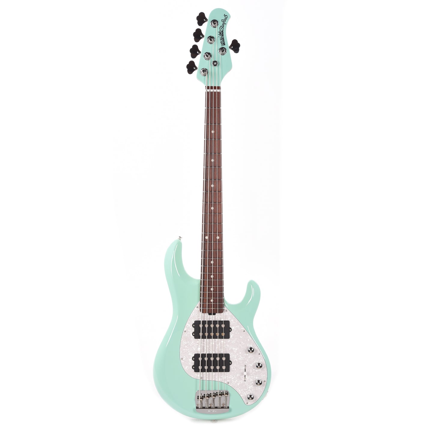 Music Man StingRay Special 5 HH Laguna Green w/Roasted Maple Neck Bass Guitars / 5-String or More