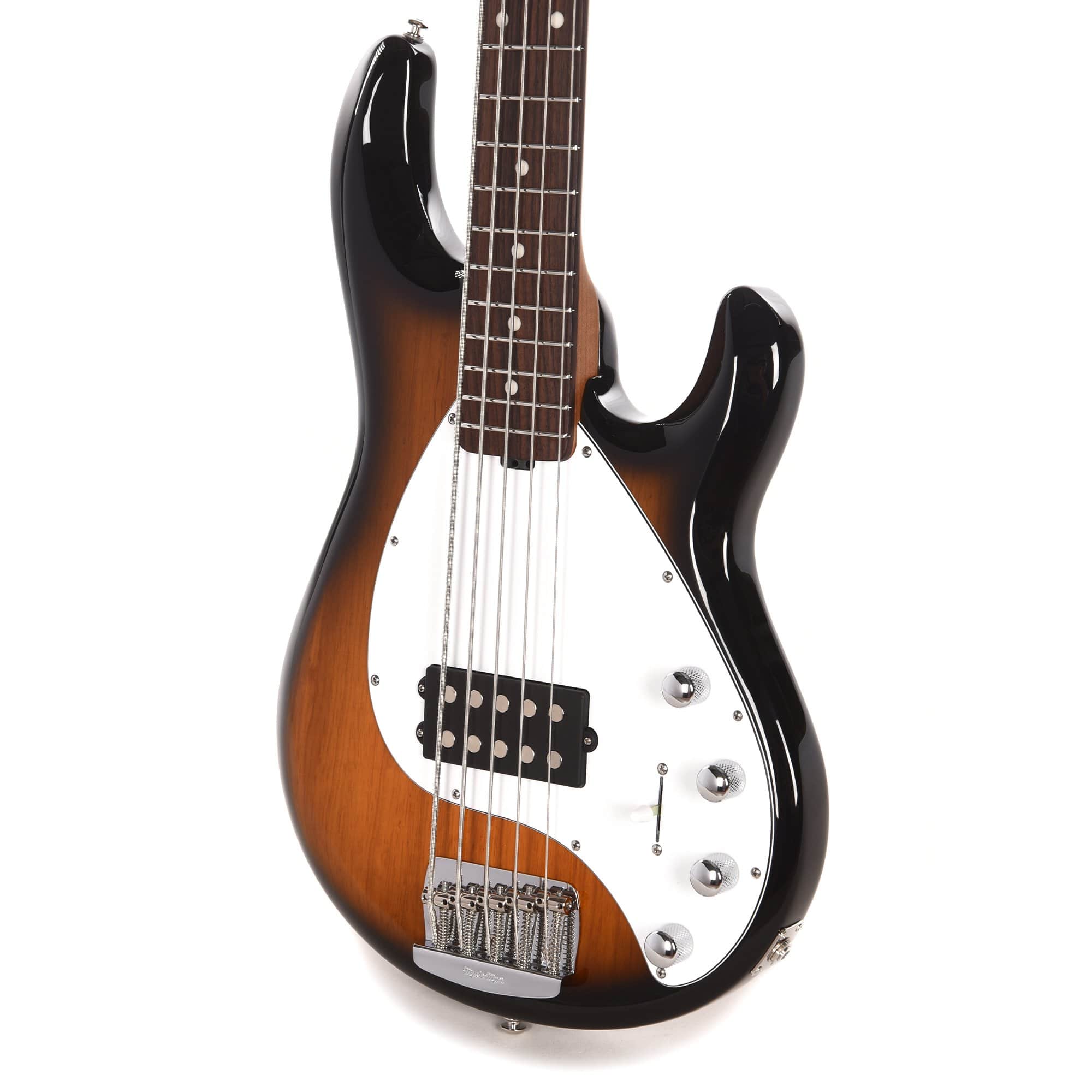 Music Man StingRay5 Special 5-String Vintage Tobacco w/White Pickguard Bass Guitars / 5-String or More